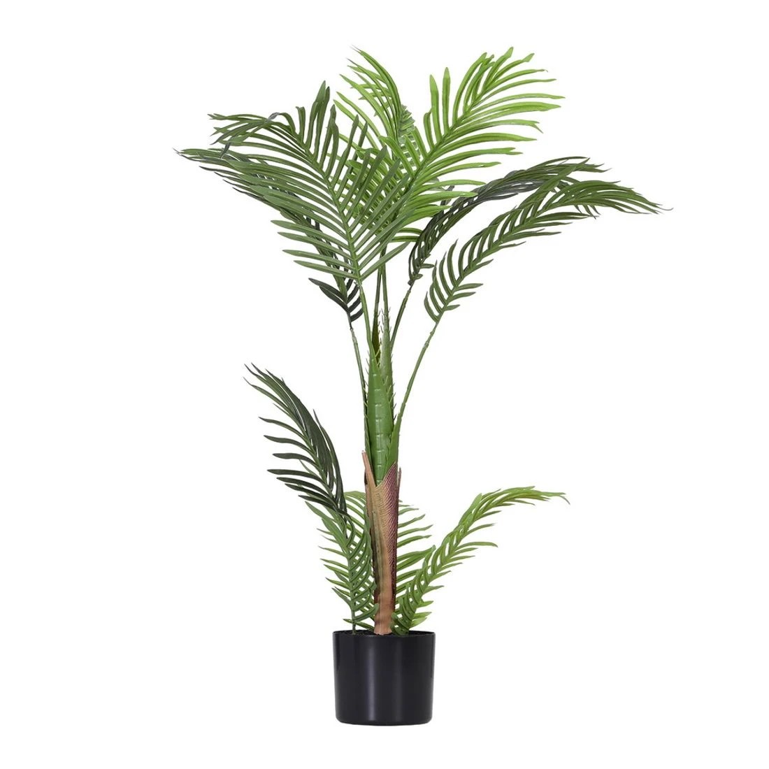 3 Artiss 100cm Artificial Palm Tree Faux Trees Indoor Decor Artificial Plants Lifelike Plant - Green, 3 of 9