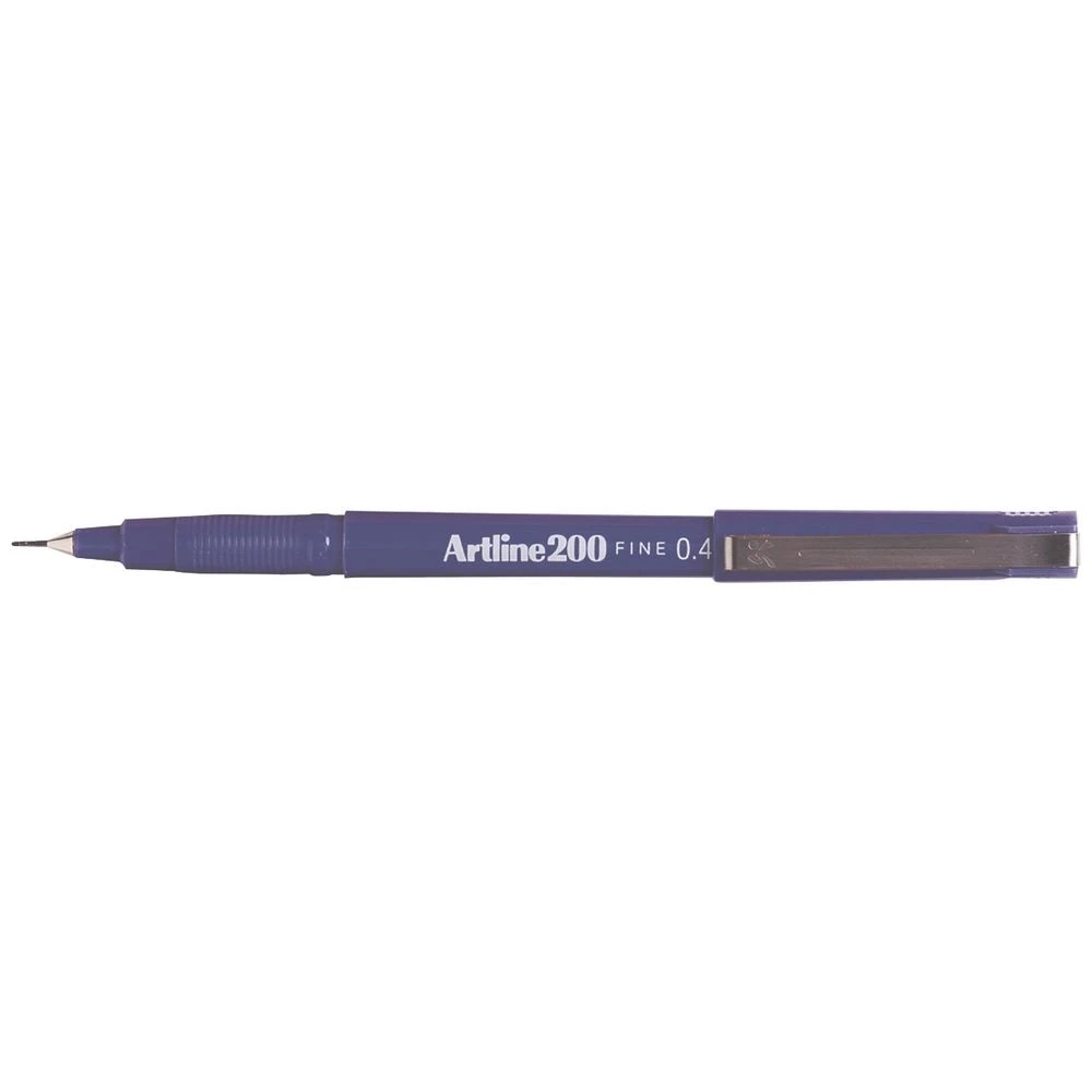 1 Artline 200 Fineliner 0.4mm Purple, 1 of 2