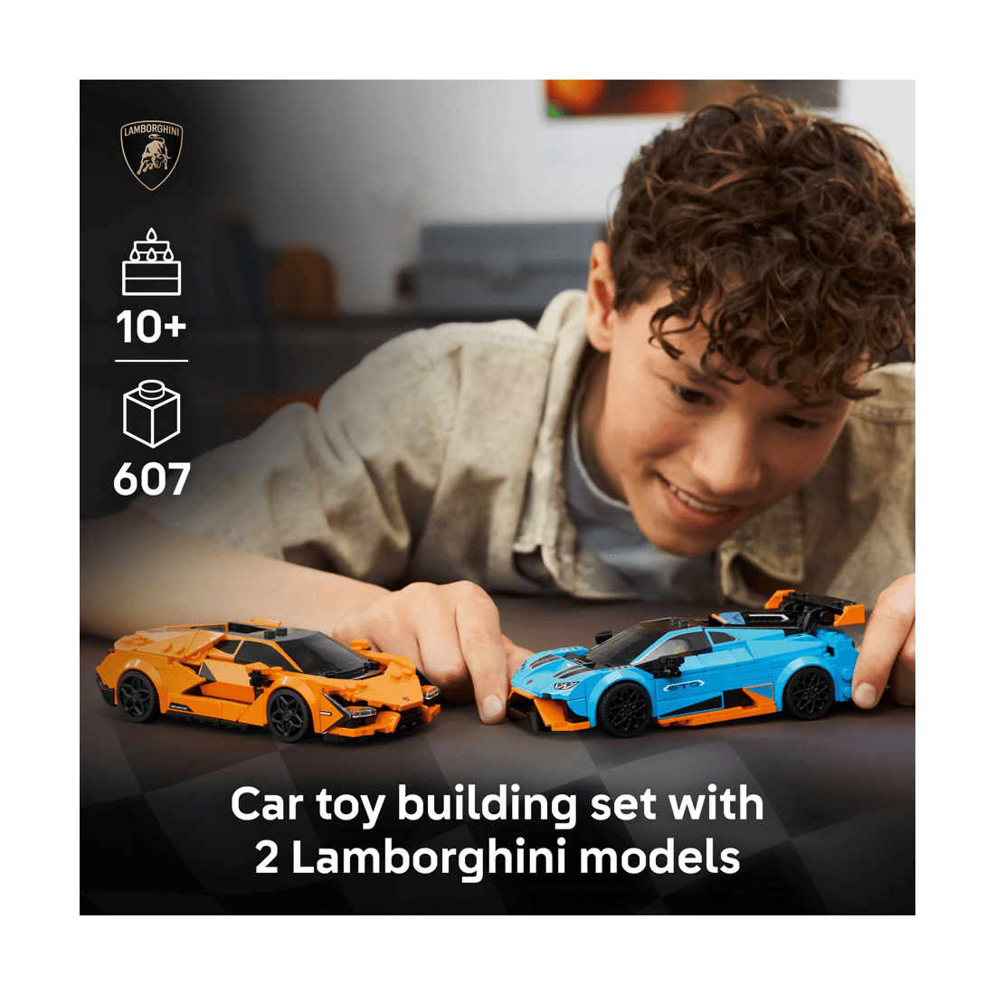 3 LEGO Speed Champions Lamborghini Revuelto & Huracan STO 77238, 3 of 10