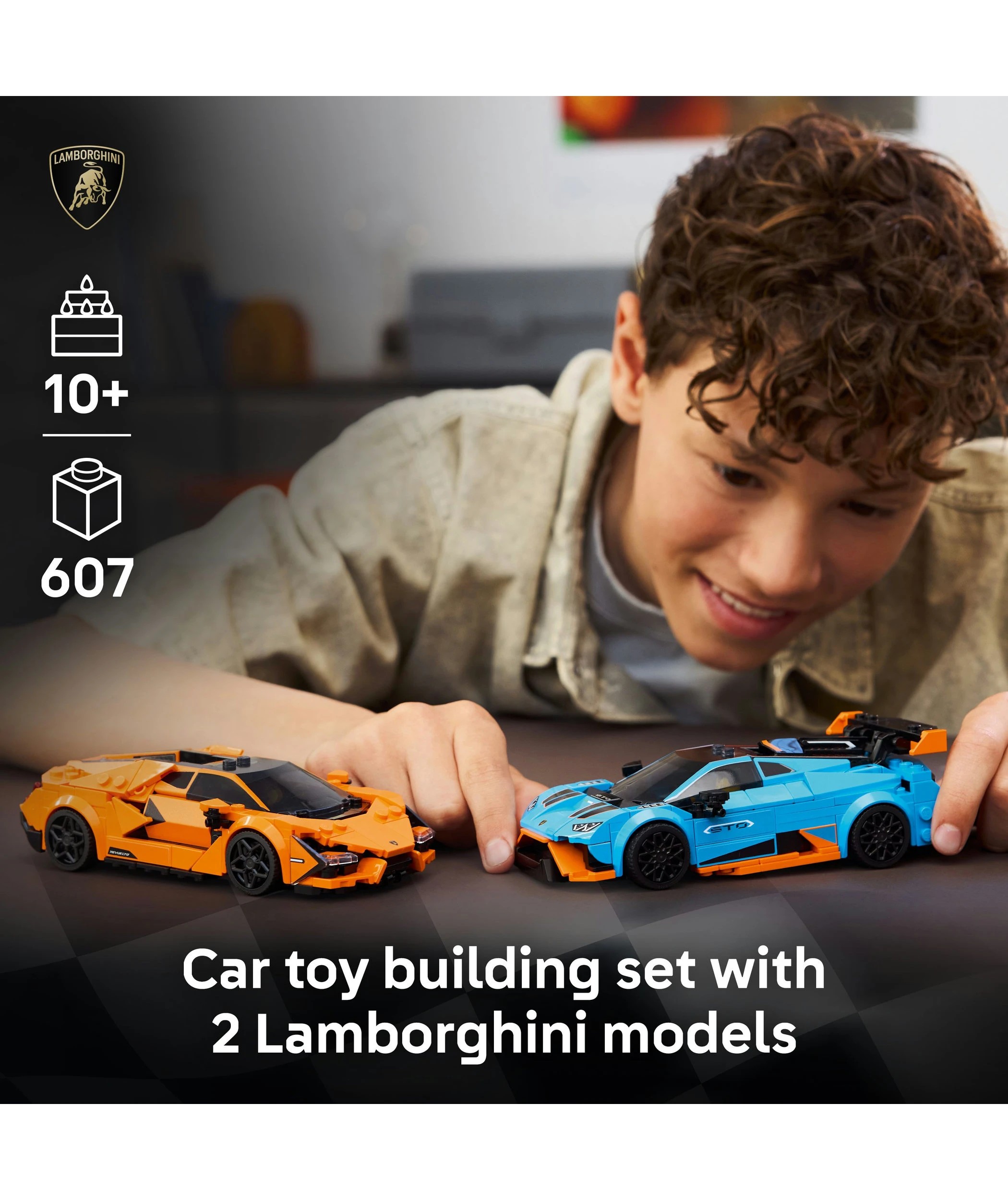 3 LEGO Speed Champions Lamborghini Revuelto & Huracan STO 77238, 3 of 10