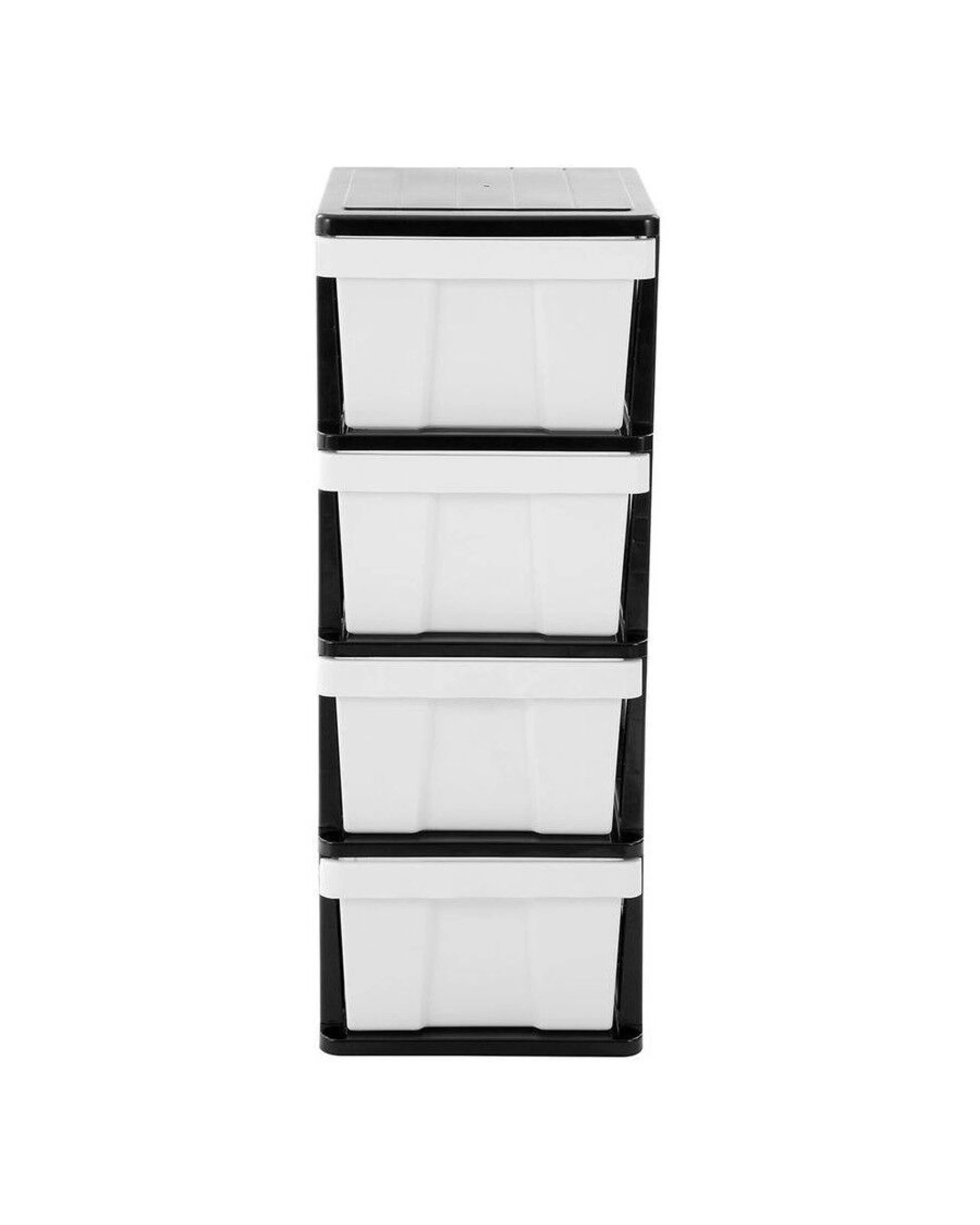 2 BR Home 4-Tier Plastic Drawer Storage Organizer for Office, 2 of 4