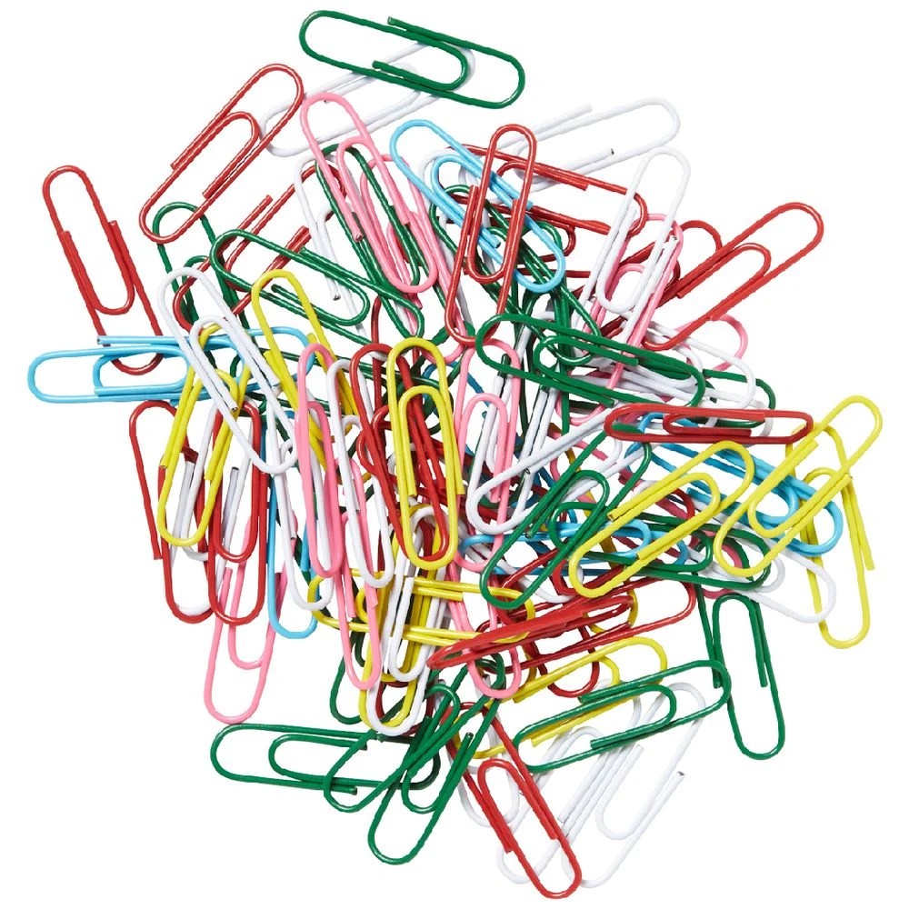 2 J.Burrows 33mm Paper Clips Assorted 500 Pack, 2 of 3