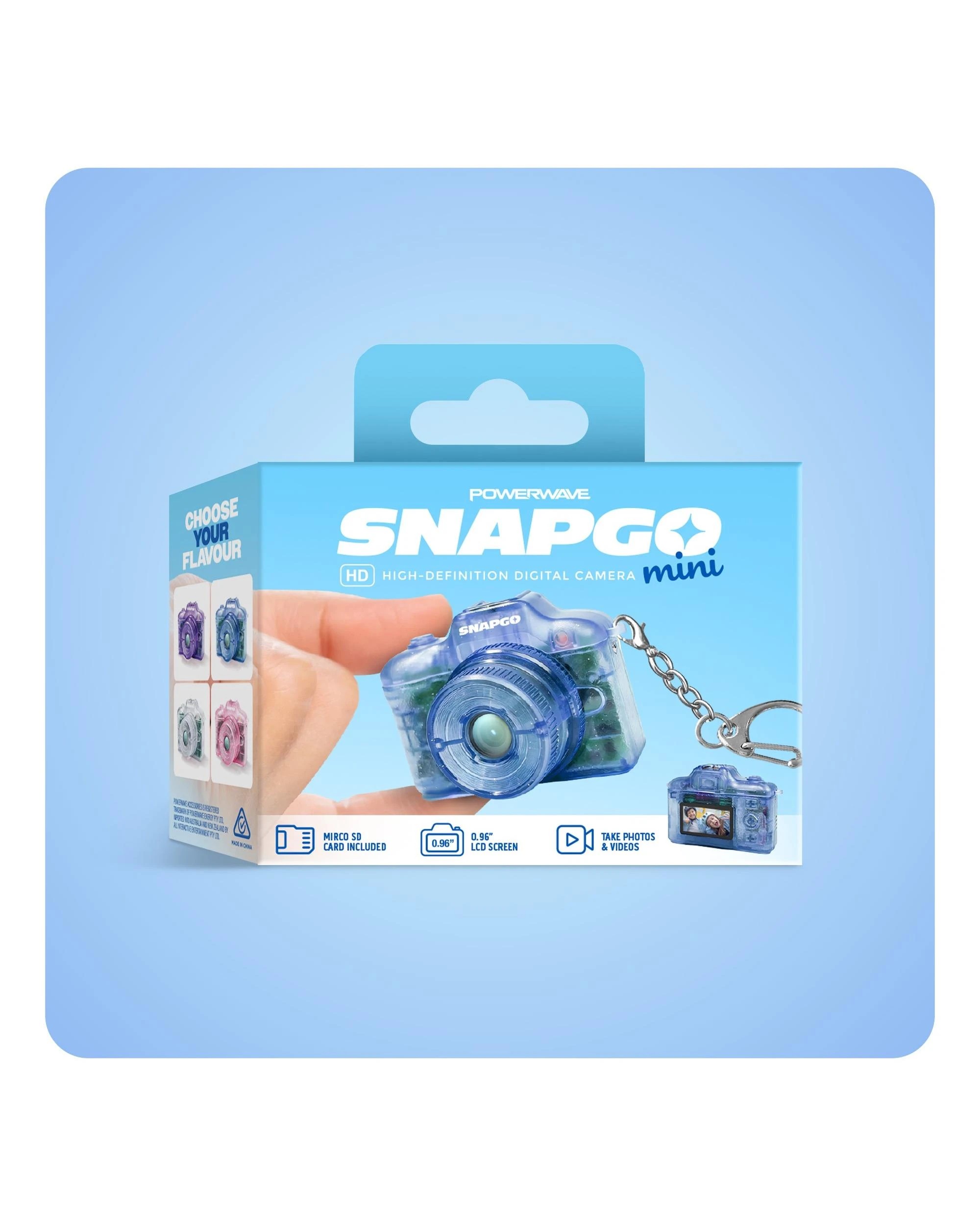 6 Powerwave SnapGo Mini Camera - Baby Blue, 6 of 10