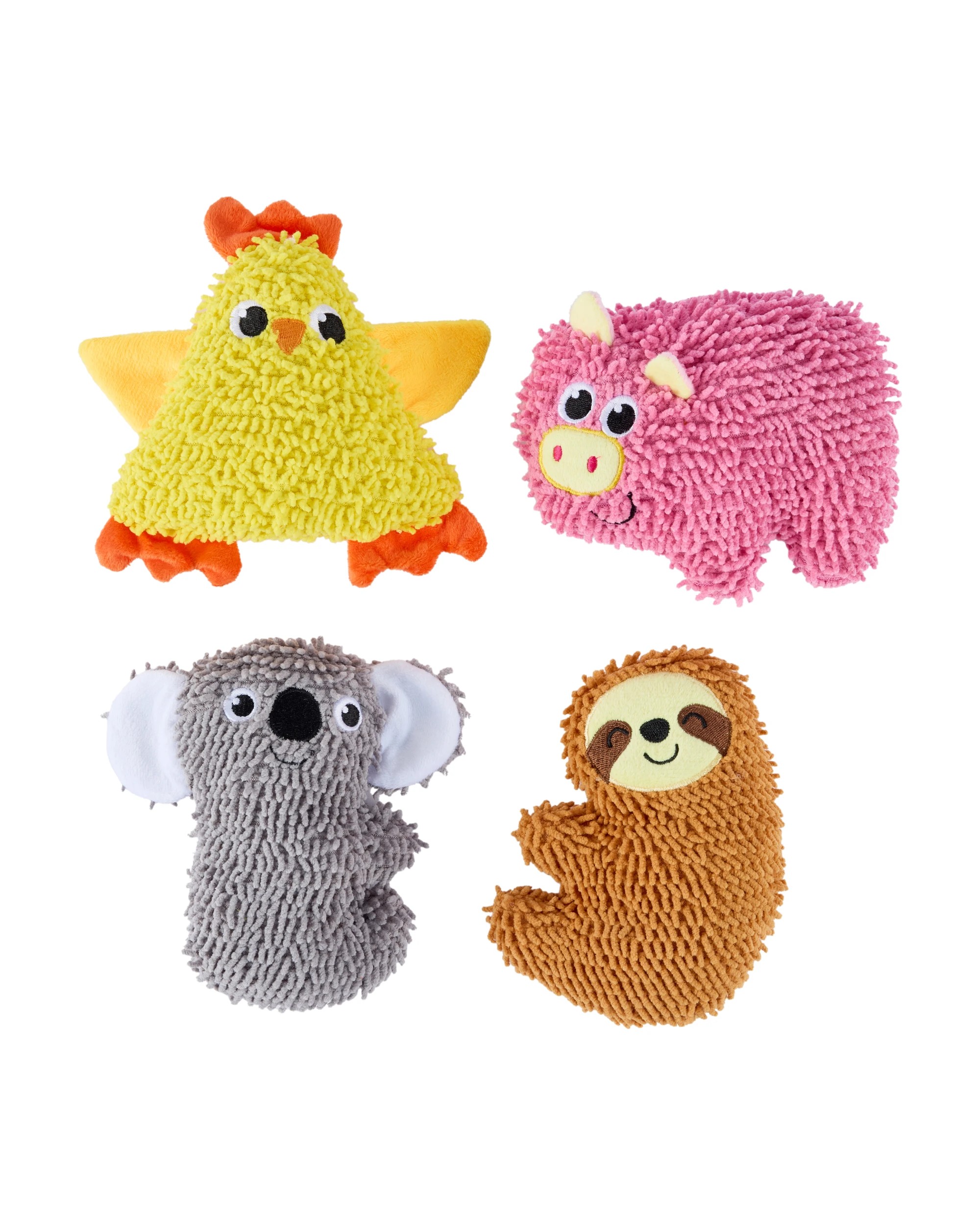 1 2 Pack Pet Moppy Plush - Assorted, 1 of 7
