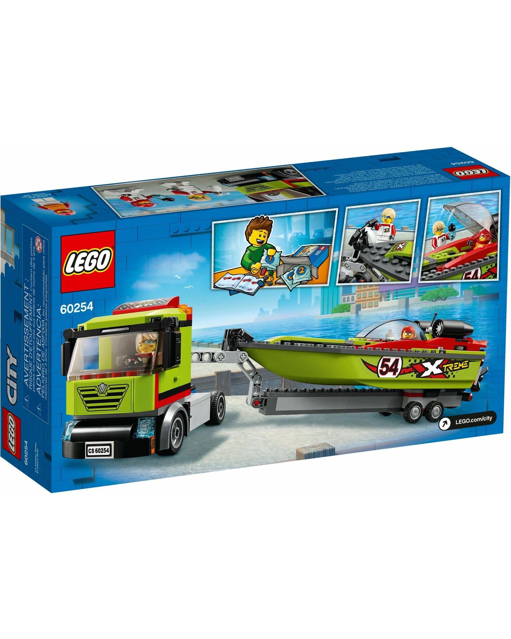 4 Lego City 60254 Race Boat Transporter, 4 of 5