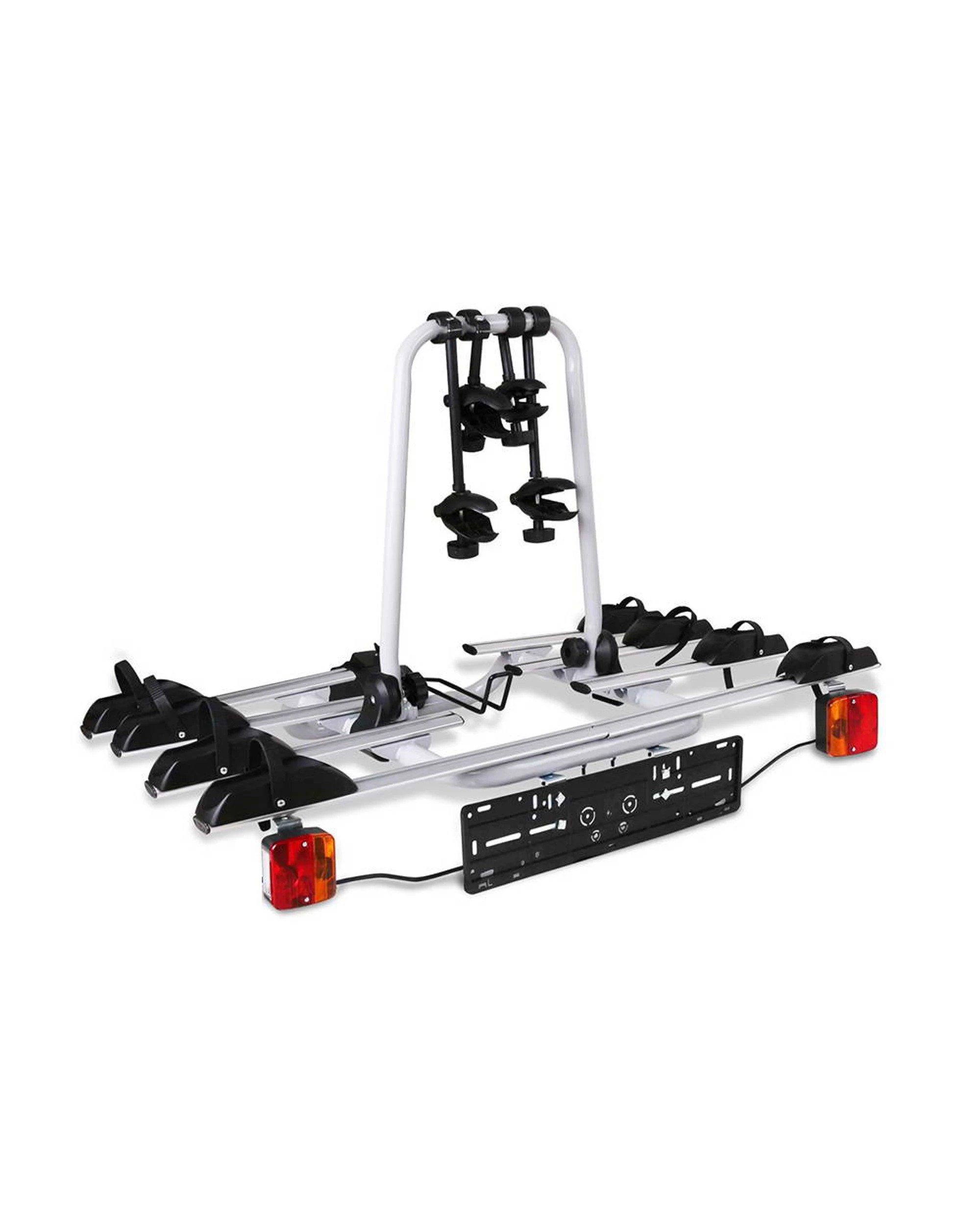1 Giantz 4 Bicycle Bike Carrier Rack Car Towbar Hitch Ball Mount Tail light - Multi, 1 of 8