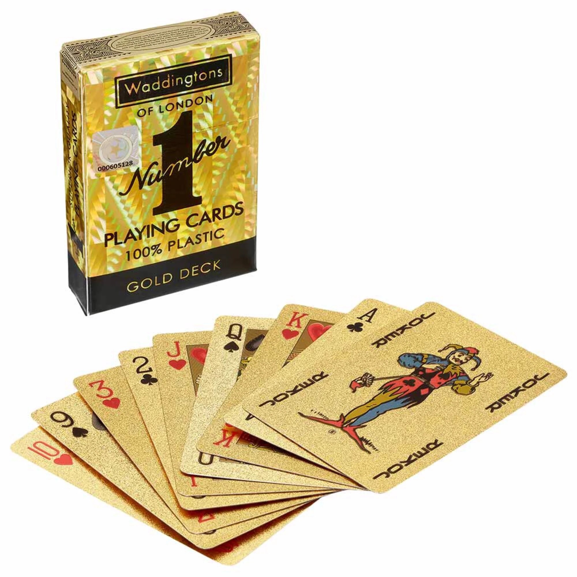 2 Waddington's Gold Playing Cards, 2 of 4