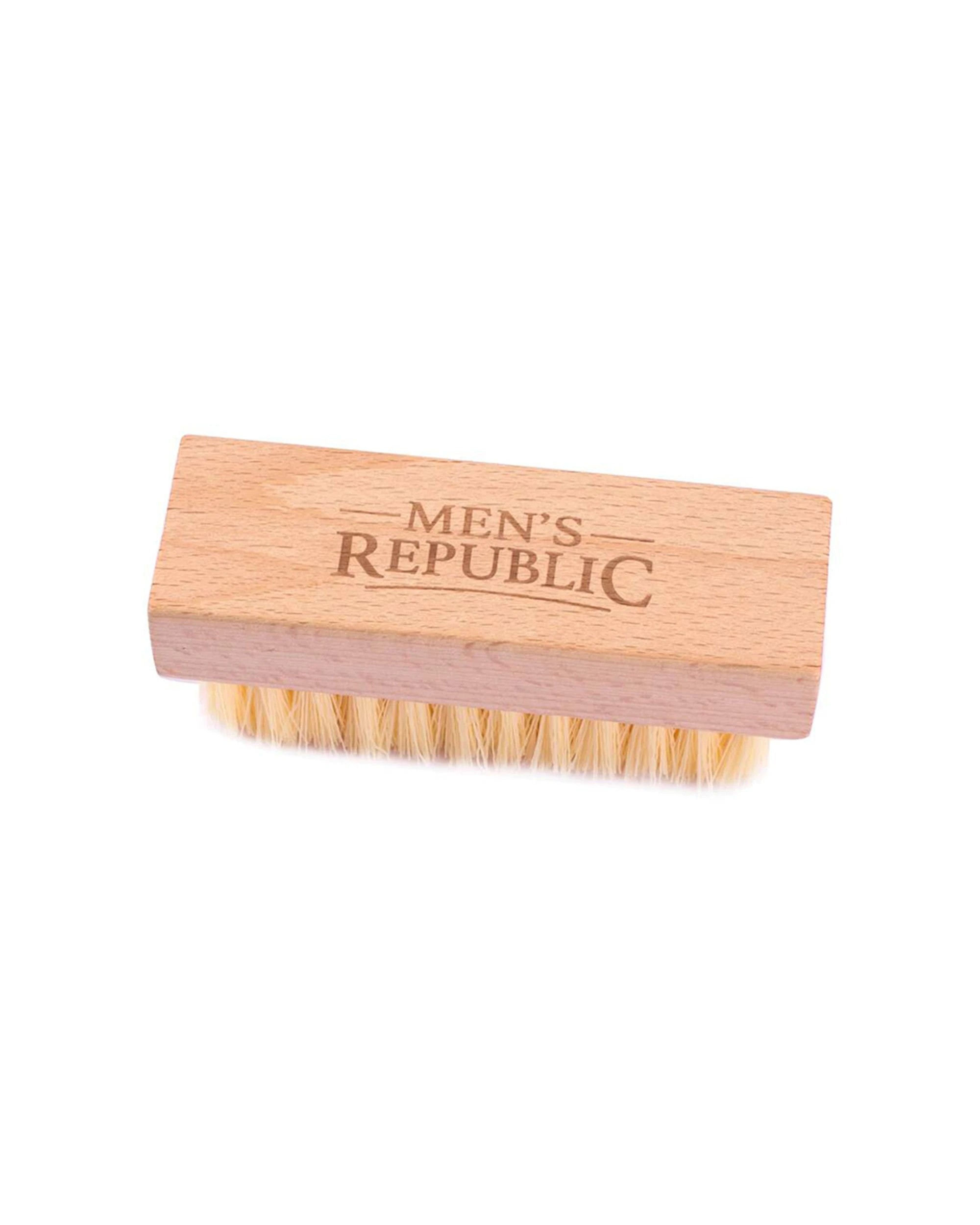 7 Mens Republic 3Pc Sneaker And Sandal Cleaner Kit Carry Bag Plastic Wood Fabric Kit Set - Multi, 7 of 8