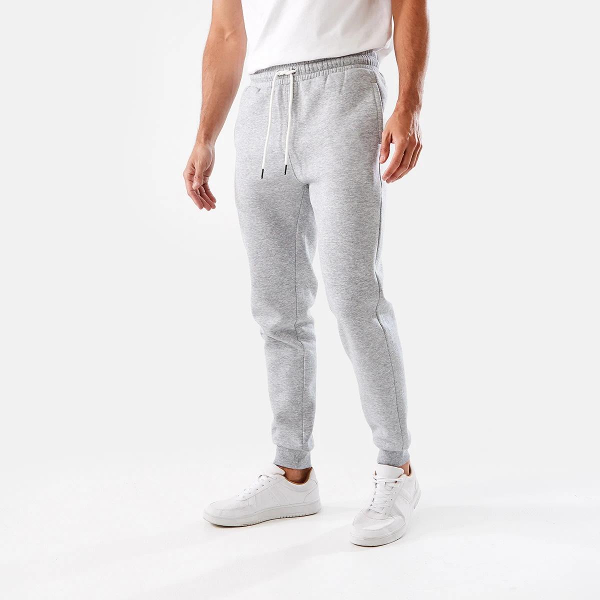 2 Side Pocket Slim Joggers Grey Marle, 2 of 5