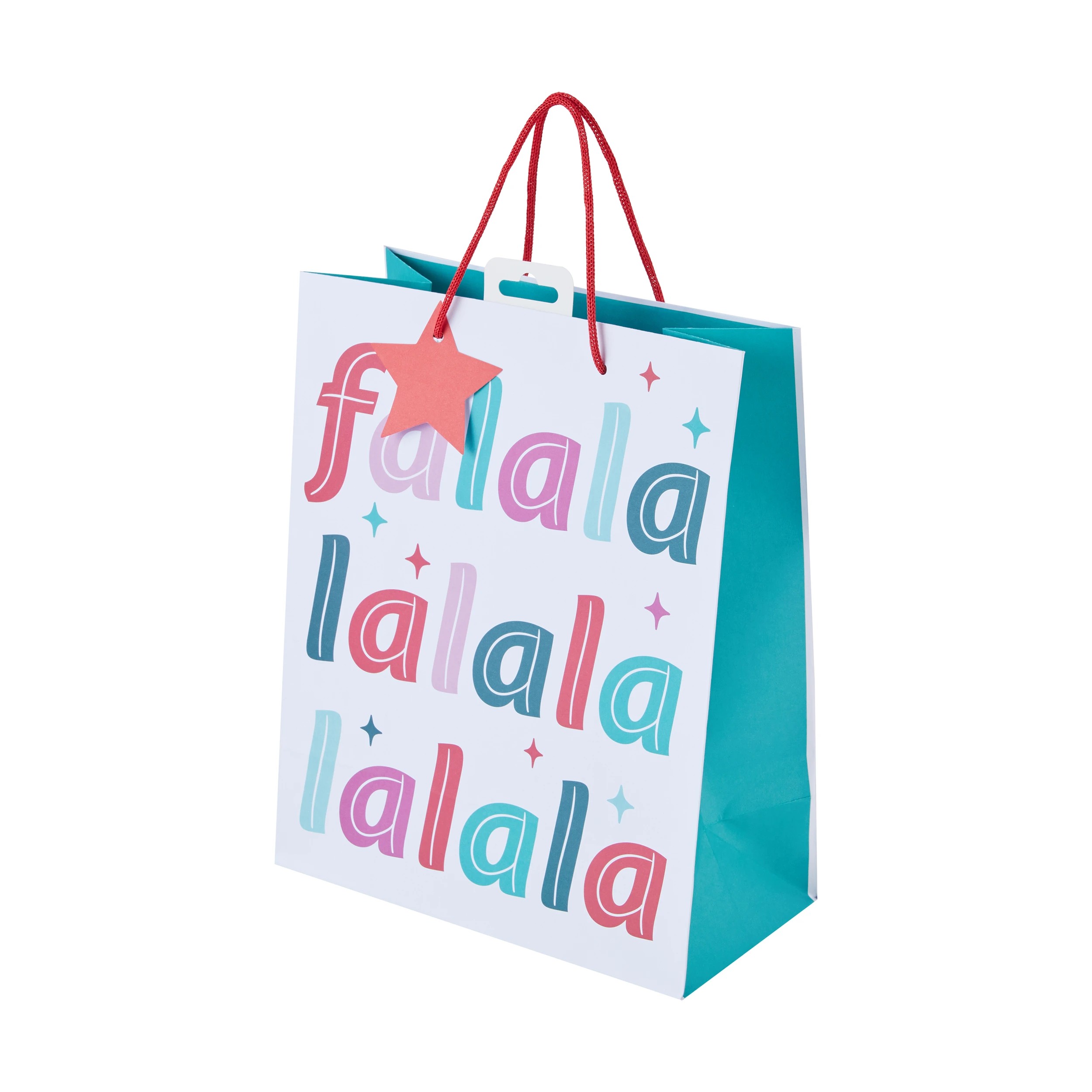 1 Fa La La Gift Bag - Large, 1 of 5
