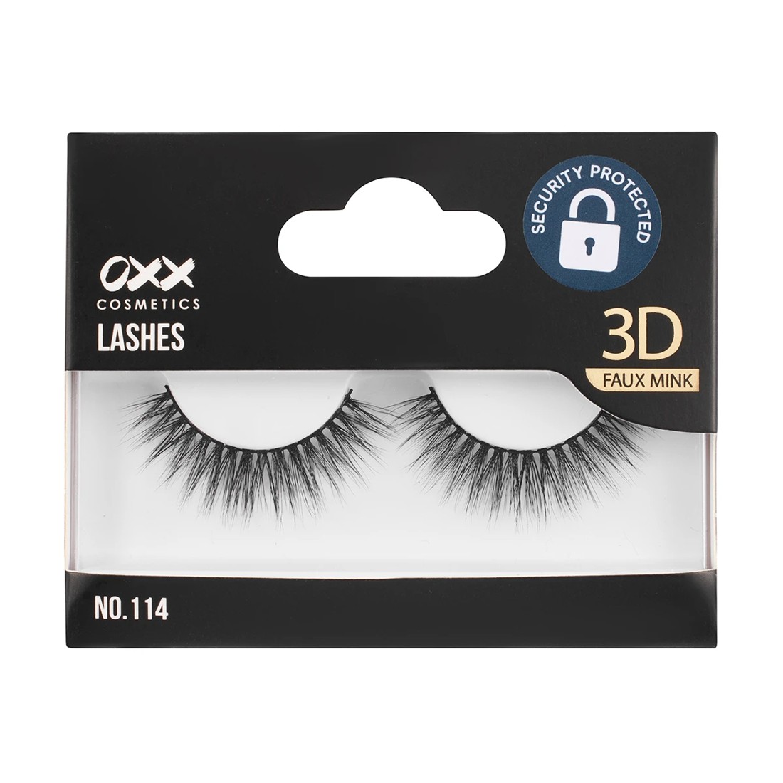 1 OXX Cosmetics 3D Faux Mink False Lashes - No. 114, 1 of 5