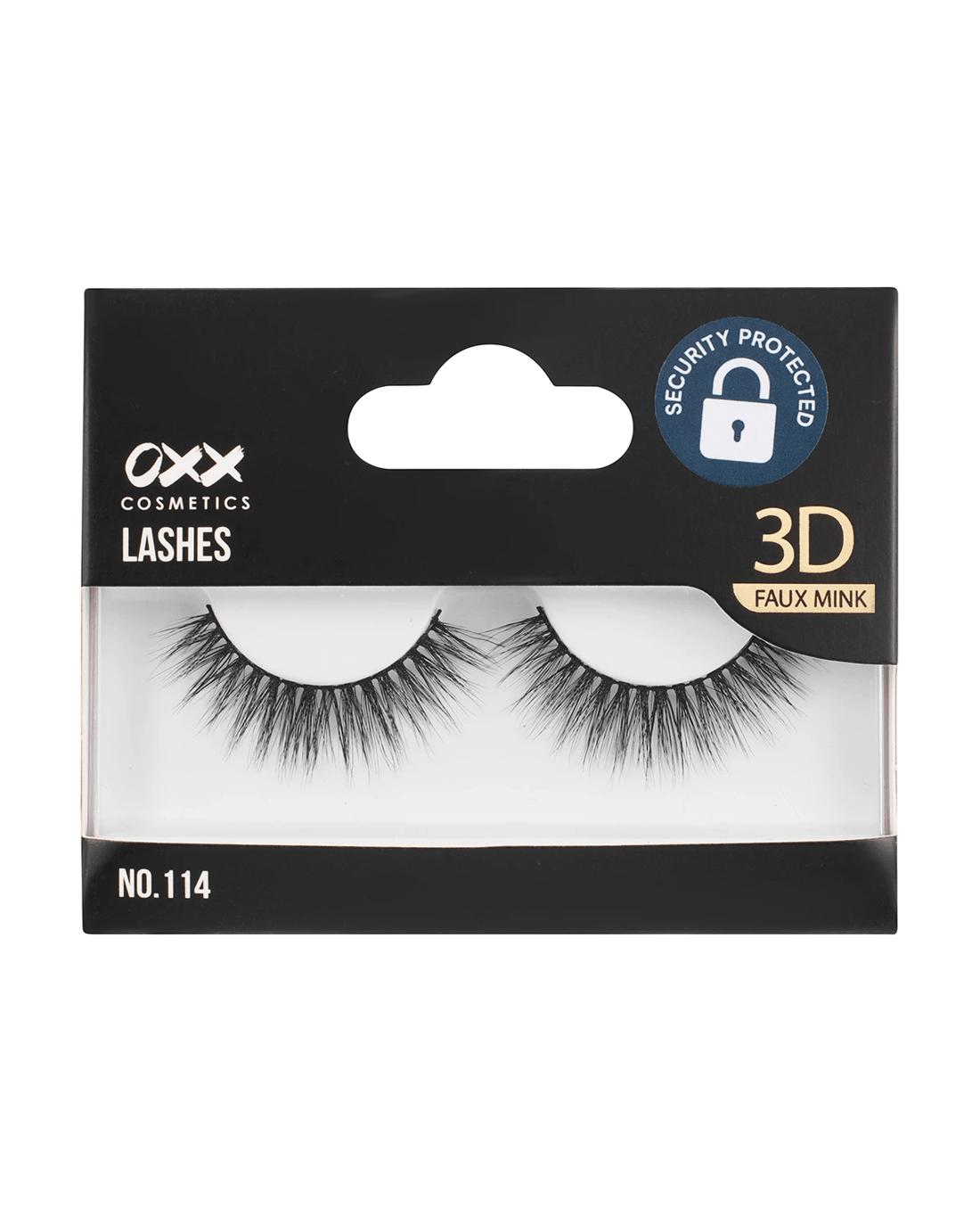 1 OXX Cosmetics 3D Faux Mink False Lashes - No. 114, 1 of 5