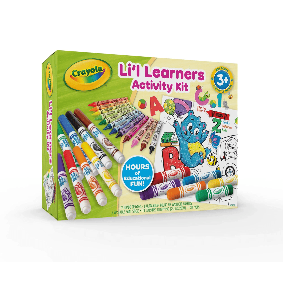1 Crayola Lil Learners Activity Kit - Green, 1 of 1