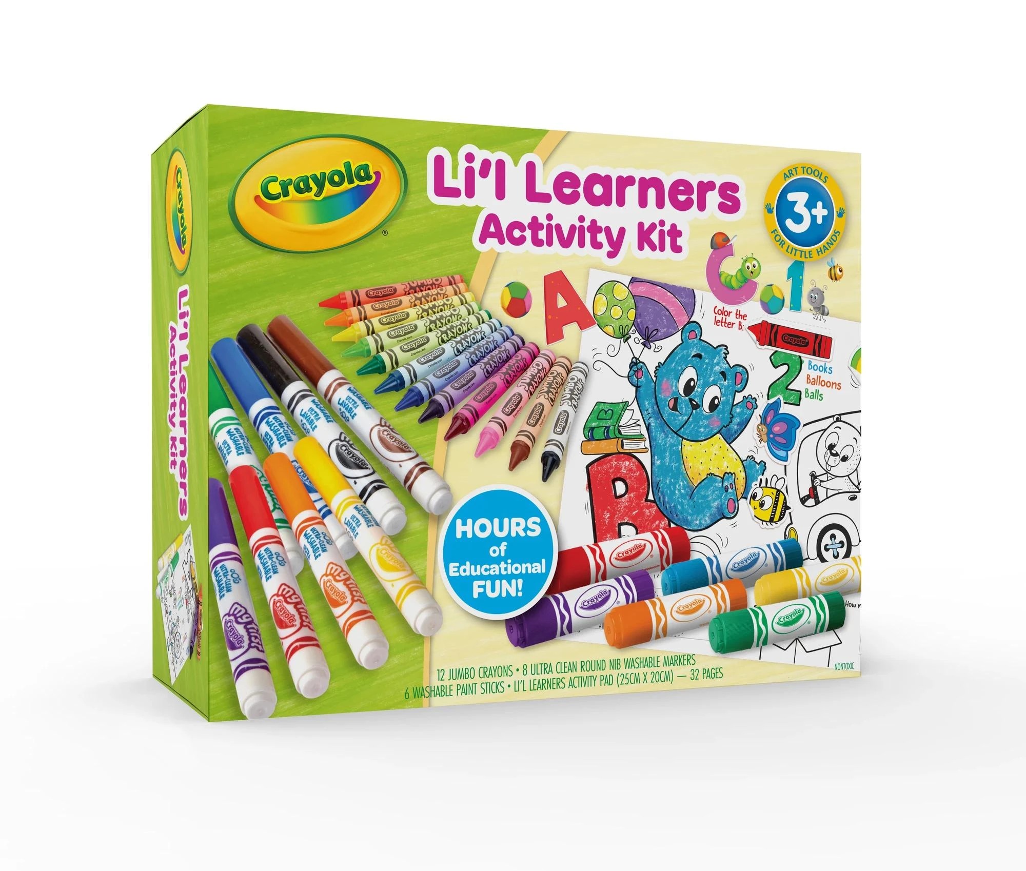 1 Crayola Lil Learners Activity Kit - Green, 1 of 1