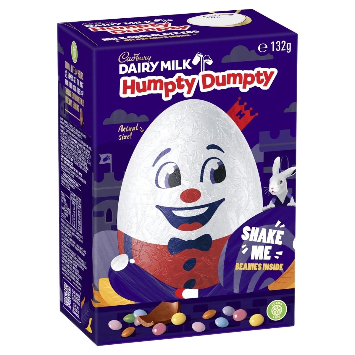 1 Cadbury Dairy Milk Humpty Dumpty Chocolate Easter Egg 132g, 1 of 4