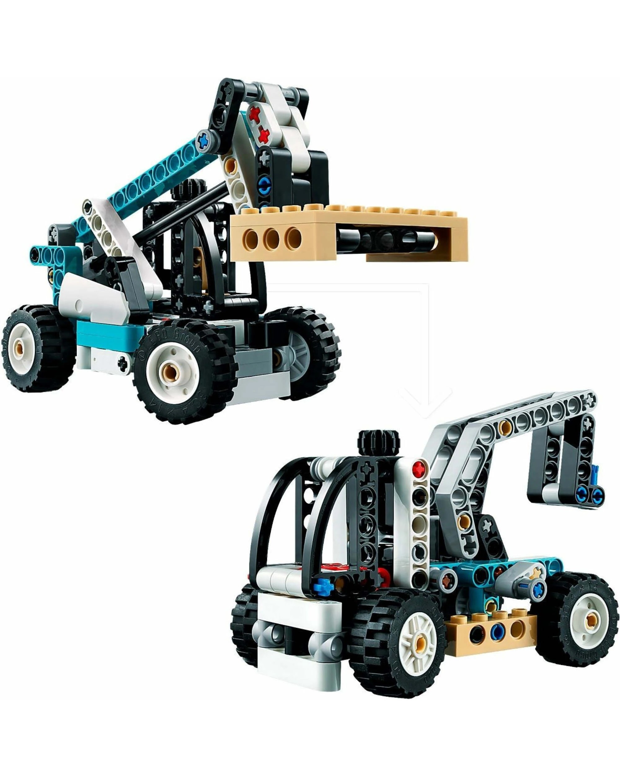 4 LEGO Technic Series 42133 Telehandler, 4 of 4
