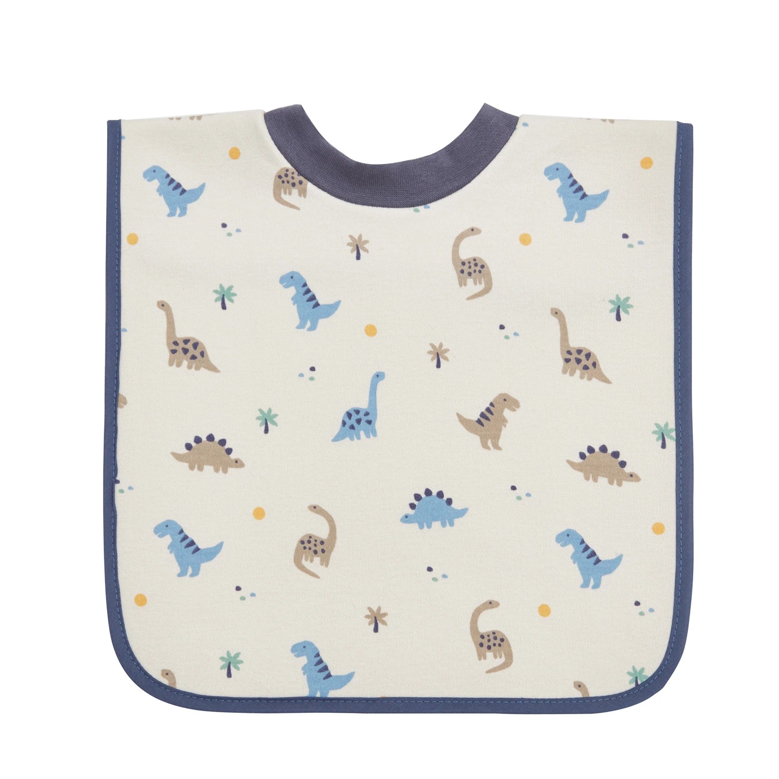 4 Big Softies 3 Pack Popover Bibs, Dino, 4 of 6