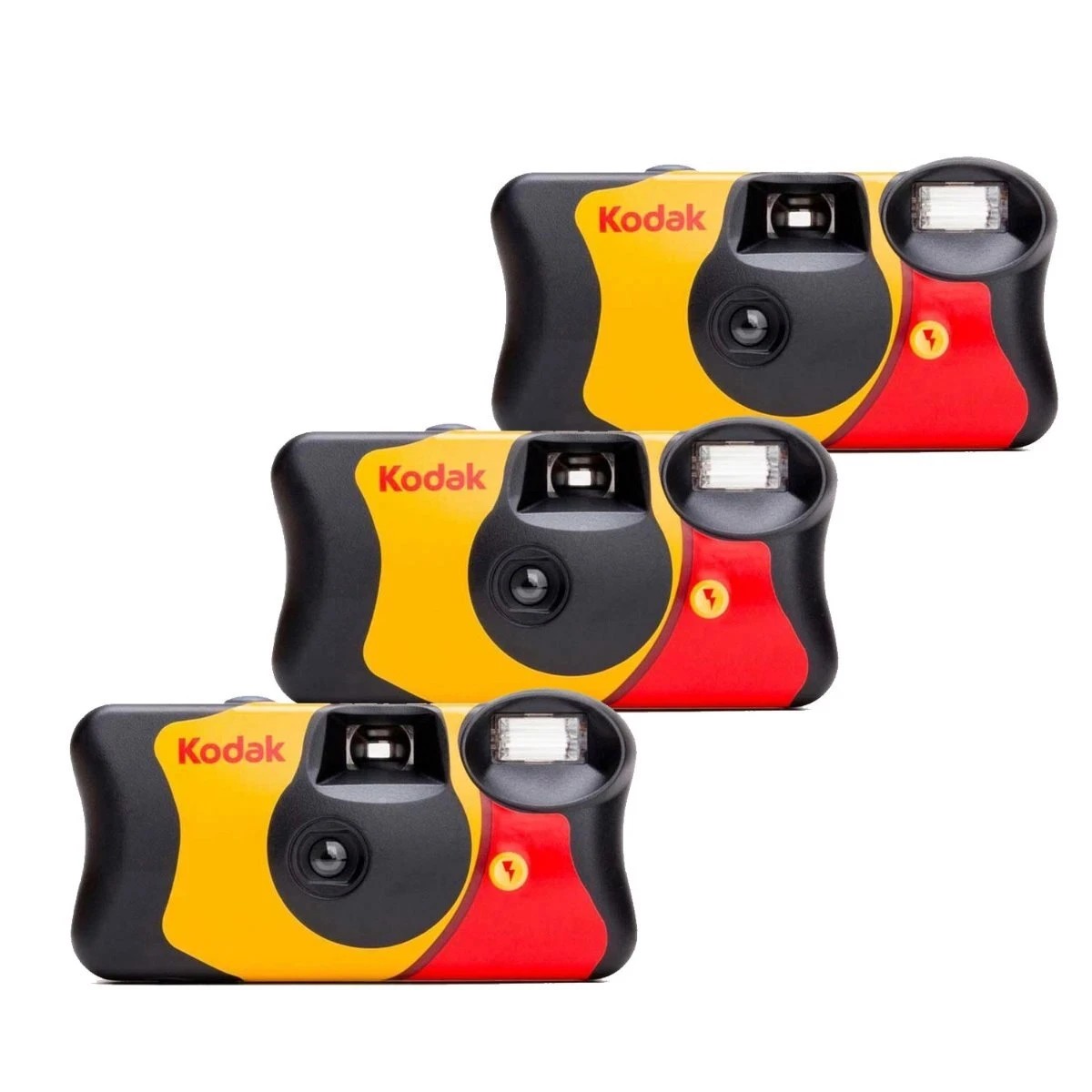 2 3 Pack Kodak Fun Saver Single Use Cameras, 2 of 8