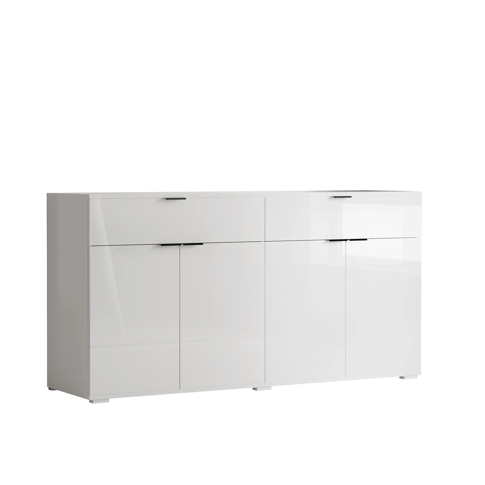 1 Oikiture Sideboard Buffet High Gloss
 - White, 1 of 10