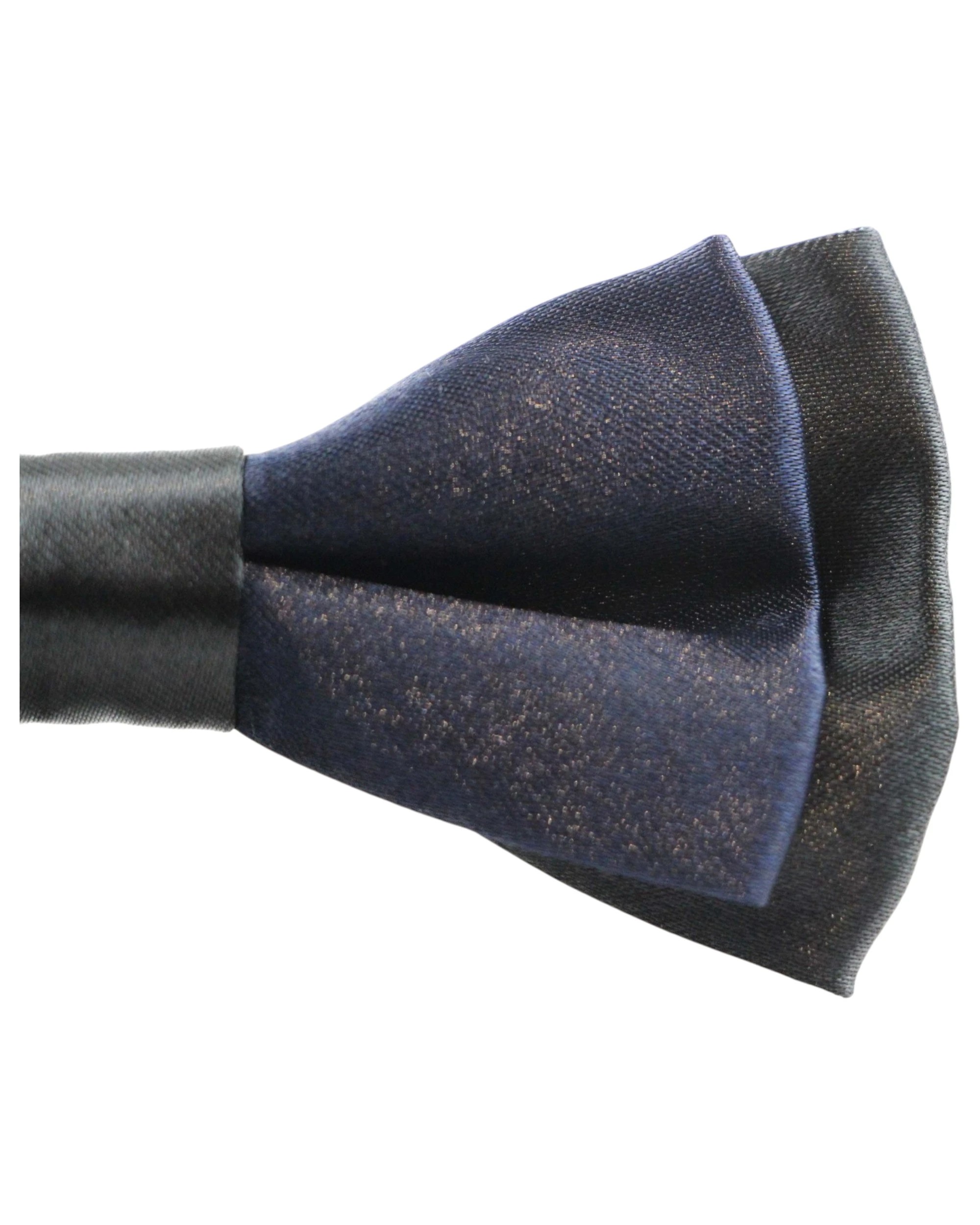 3 Zasel Boys Midnight Blue Two Tone Layer Bow Tie - Multi - Multi, 3 of 3