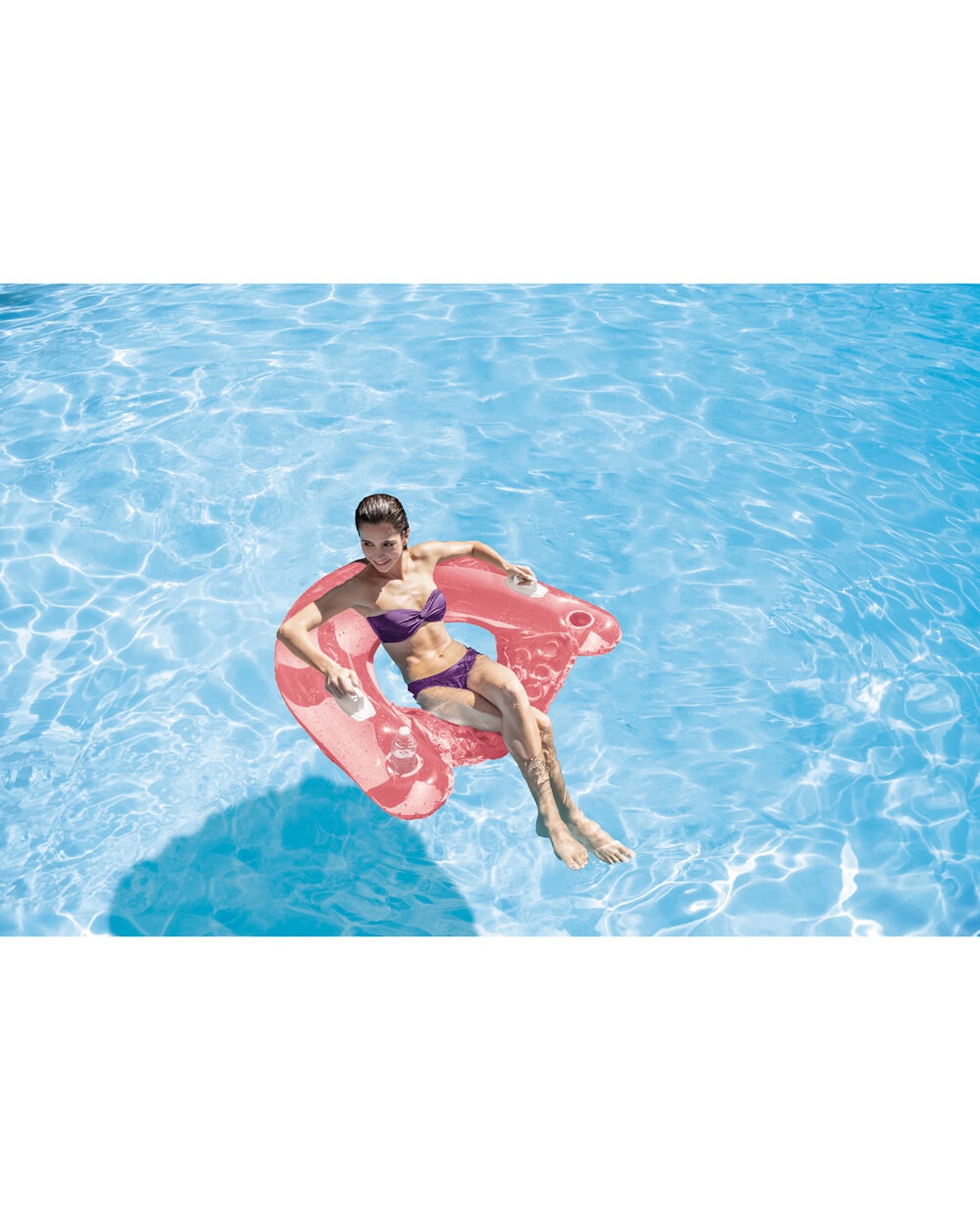 9 Intex Sit'N Float Outdoor Inflatable Seat - Assorted, 9 of 9
