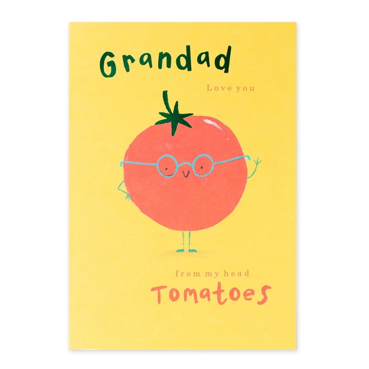 3 Connections from Hallmark Card - Grandad Tomato, 3 of 3