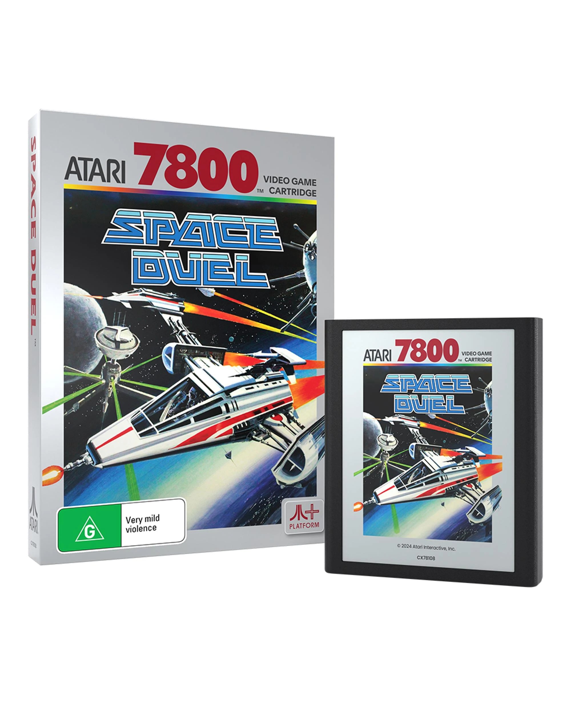 1 Atari Space Duel 7800+, 1 of 7