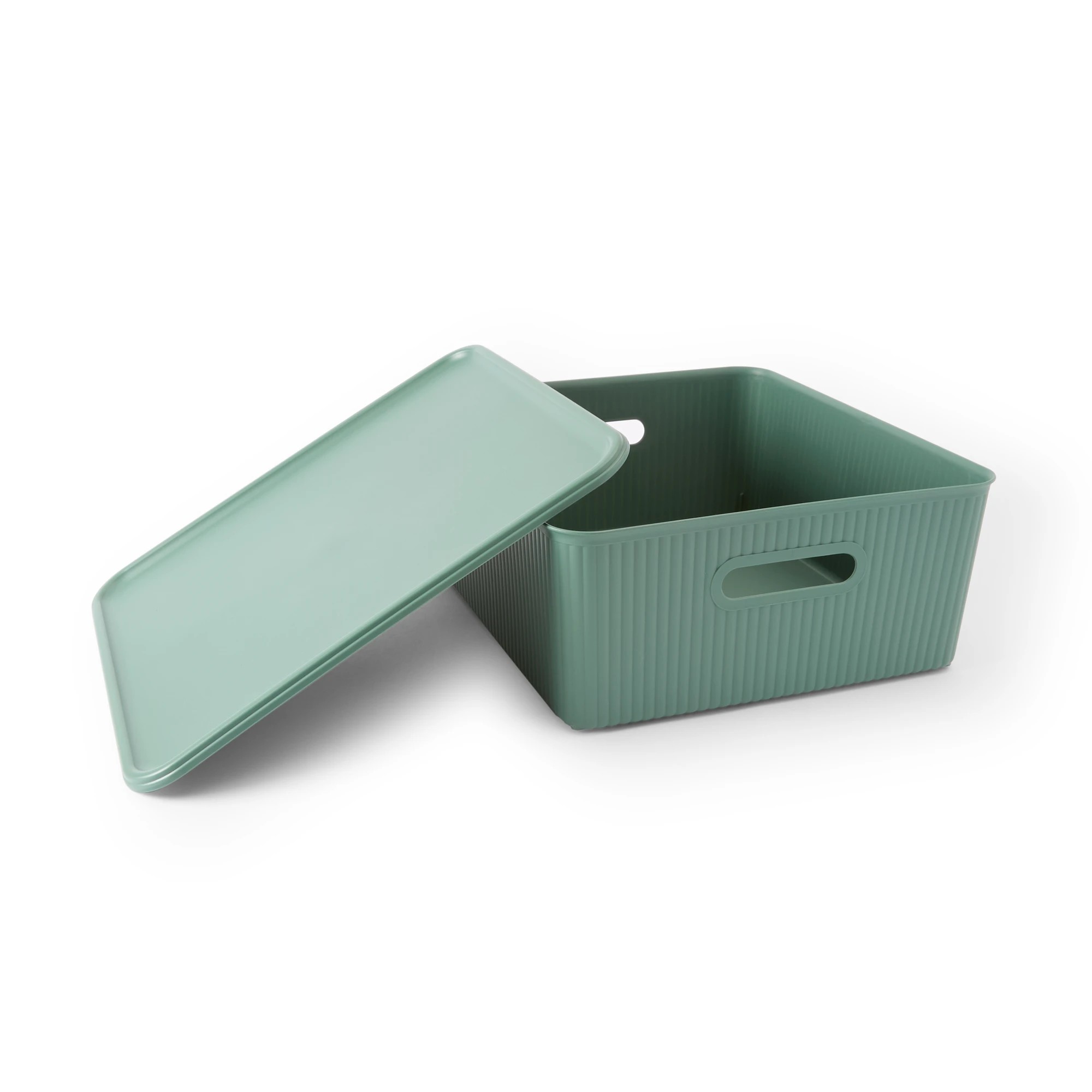 6 19L Ribbed Container - Green, 6 of 9
