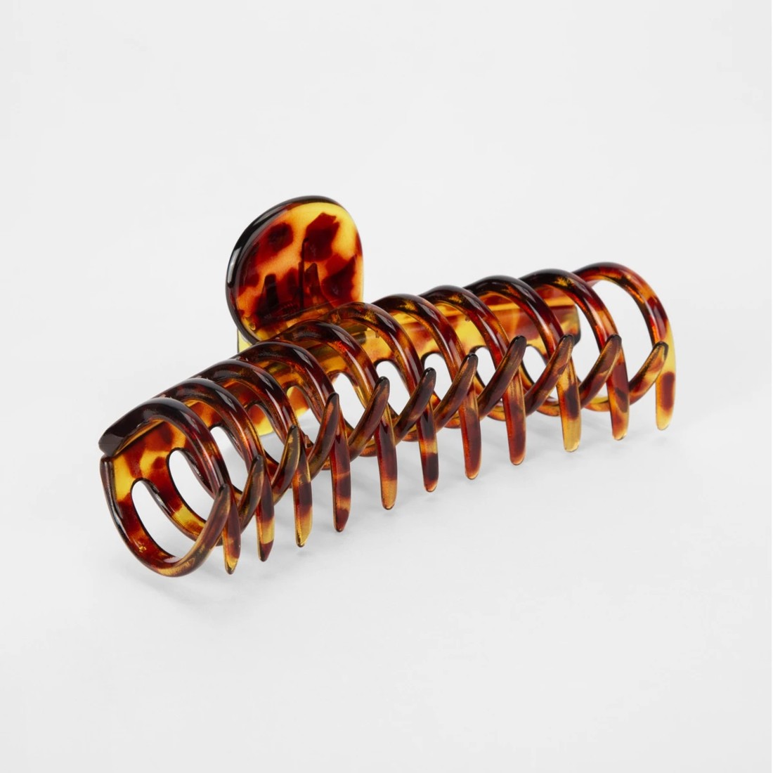 2 OXX Haircare Extra Large Barrel Claw Hair Clip - Tort, 2 of 3