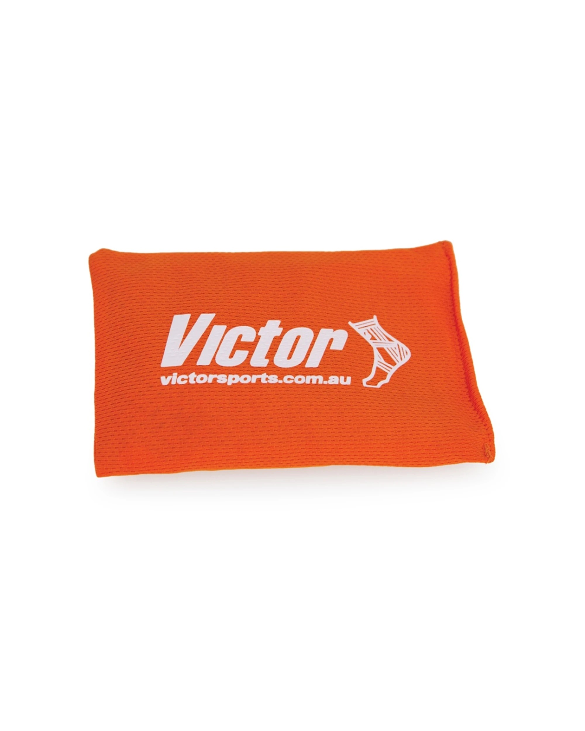 1 Victor Sports Bean Bag Solid Plastic Fill Educational Sport 10x15cm - Orange, 1 of 2