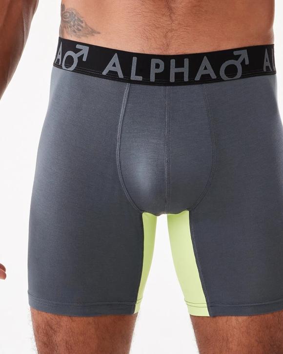 Bamboo Mid Length Trunks with Glide Panels