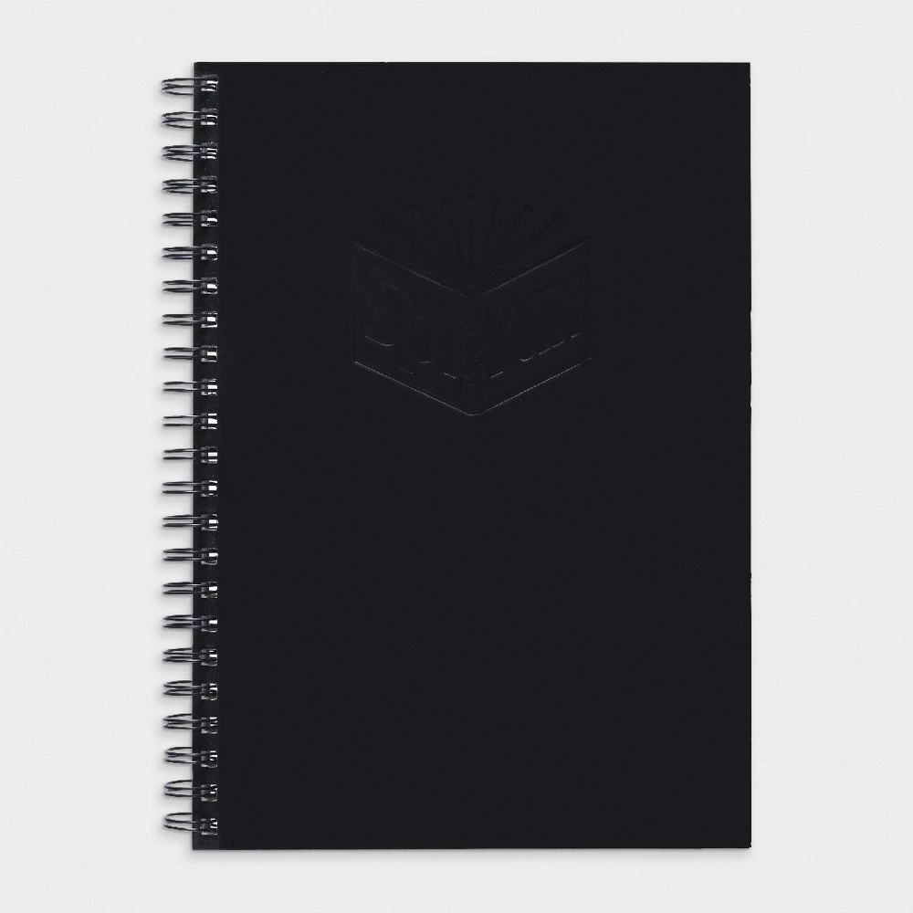 5 Spirax A4 Hard-Covered Notebook 200 Page Black, 5 of 5