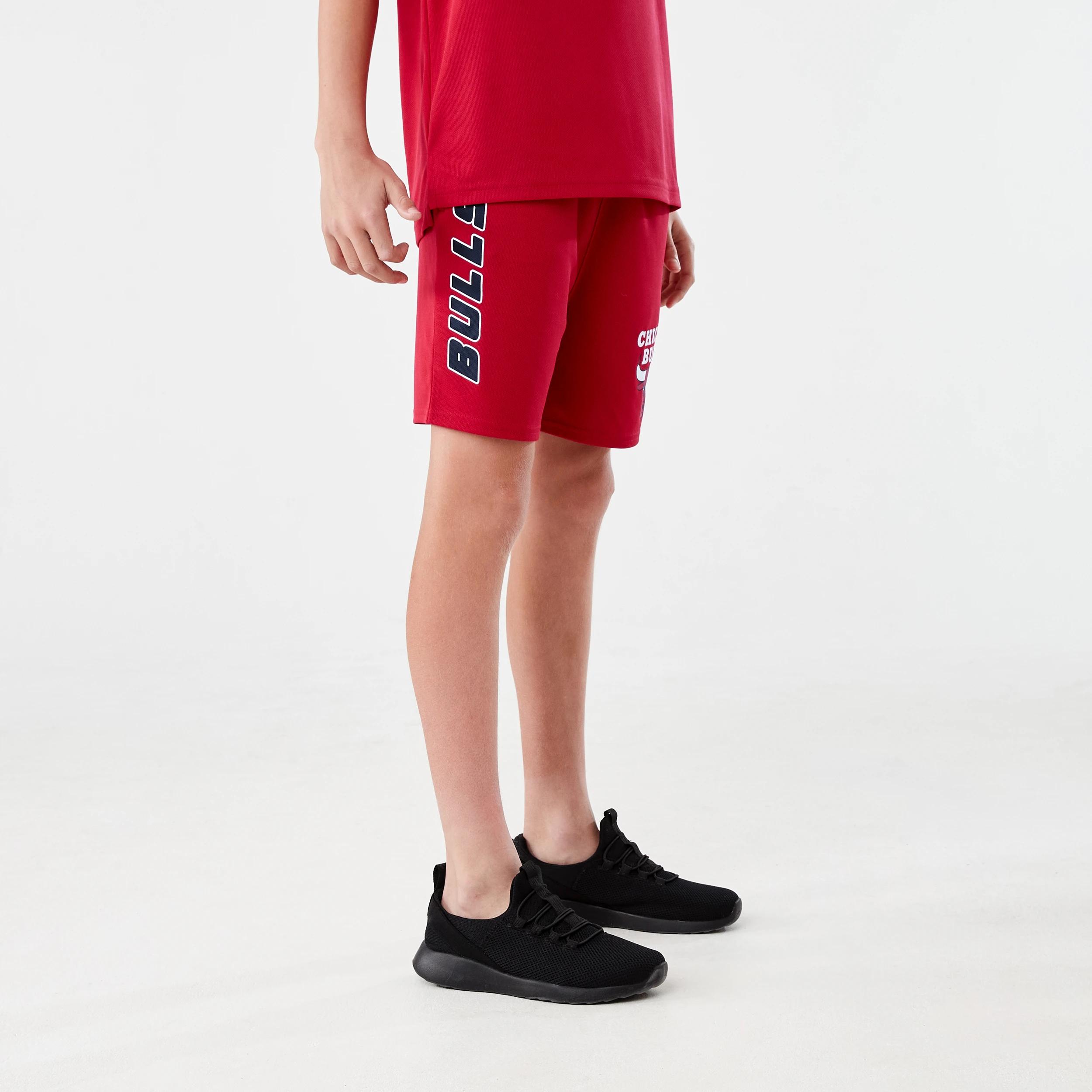 2 Official NBA Kids Mesh Shorts RED BULLS MESH SHORT, 2 of 8