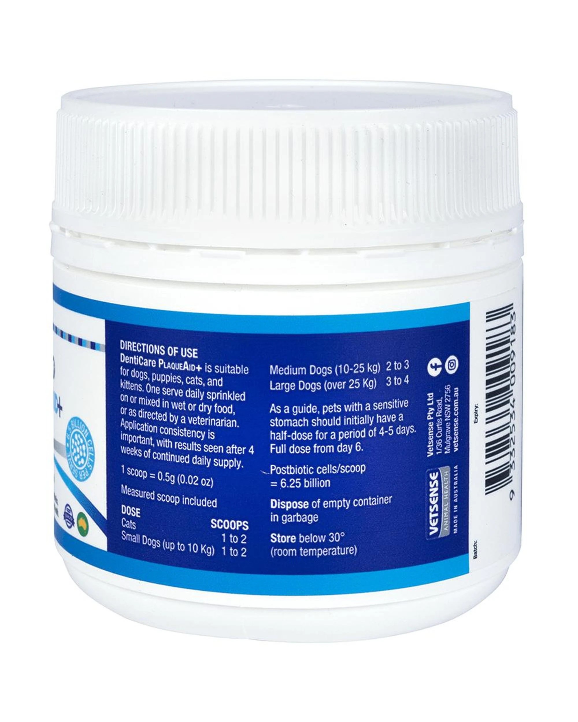 2 Vetsense DentiCare PlaqueAid+ Powder for Dogs & Cats 100g, 2 of 4