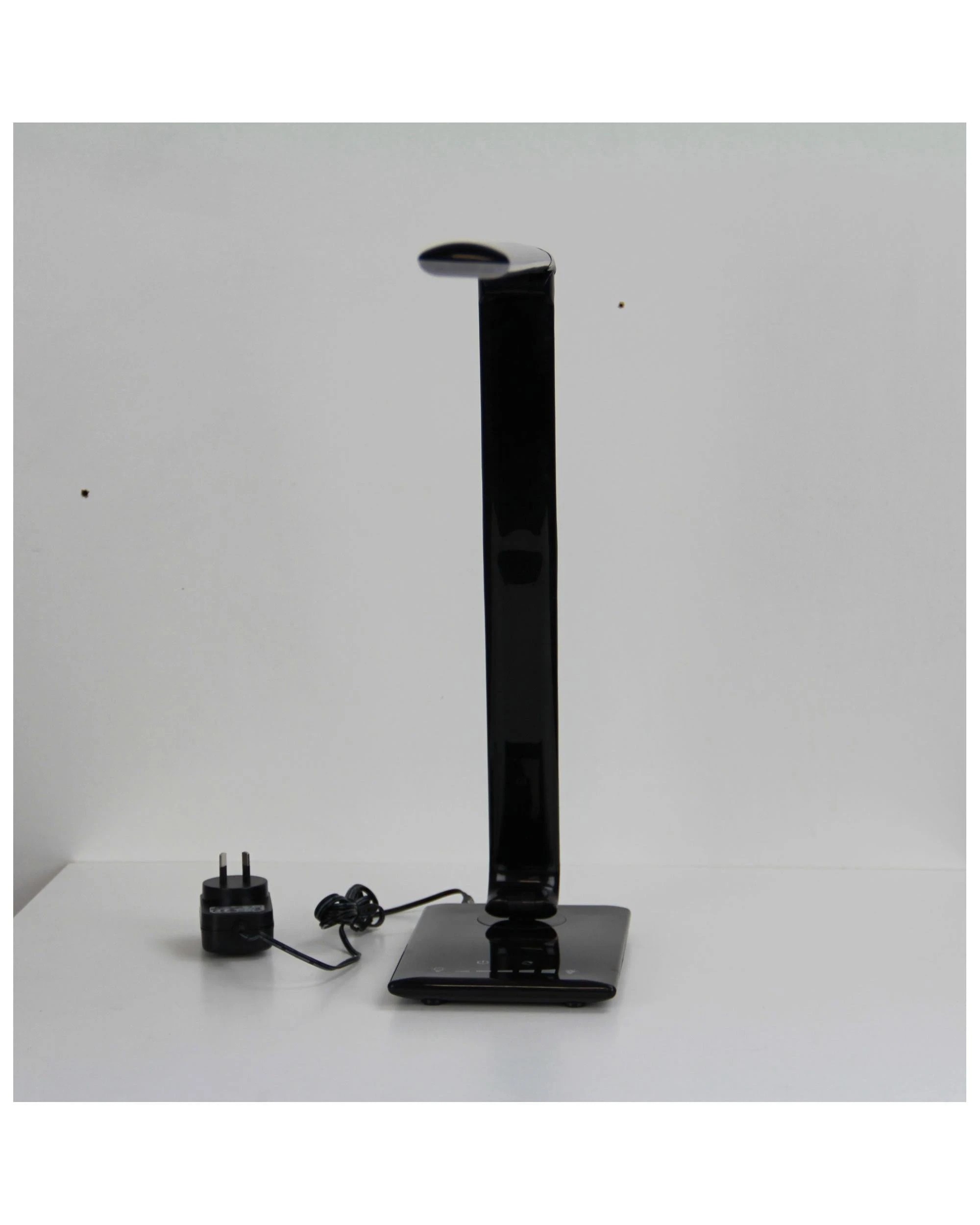 3 Oriel Lighting LUKE Touch-Dim LED Desk Lamp with USB Port, 9W, Adjustable Height, Black
 - black, 3 of 5