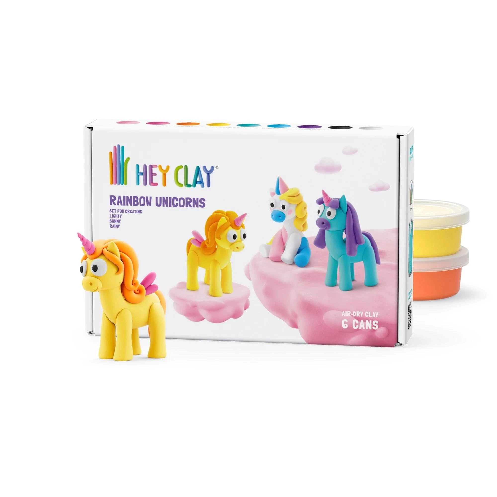 1 HEY CLAY Rainbow Unicorns - Multi, 1 of 9