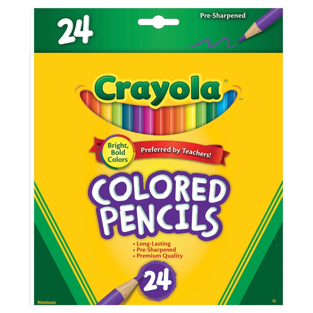 1 Crayola Colored Pencils - Pack of 24, 1 of 2
