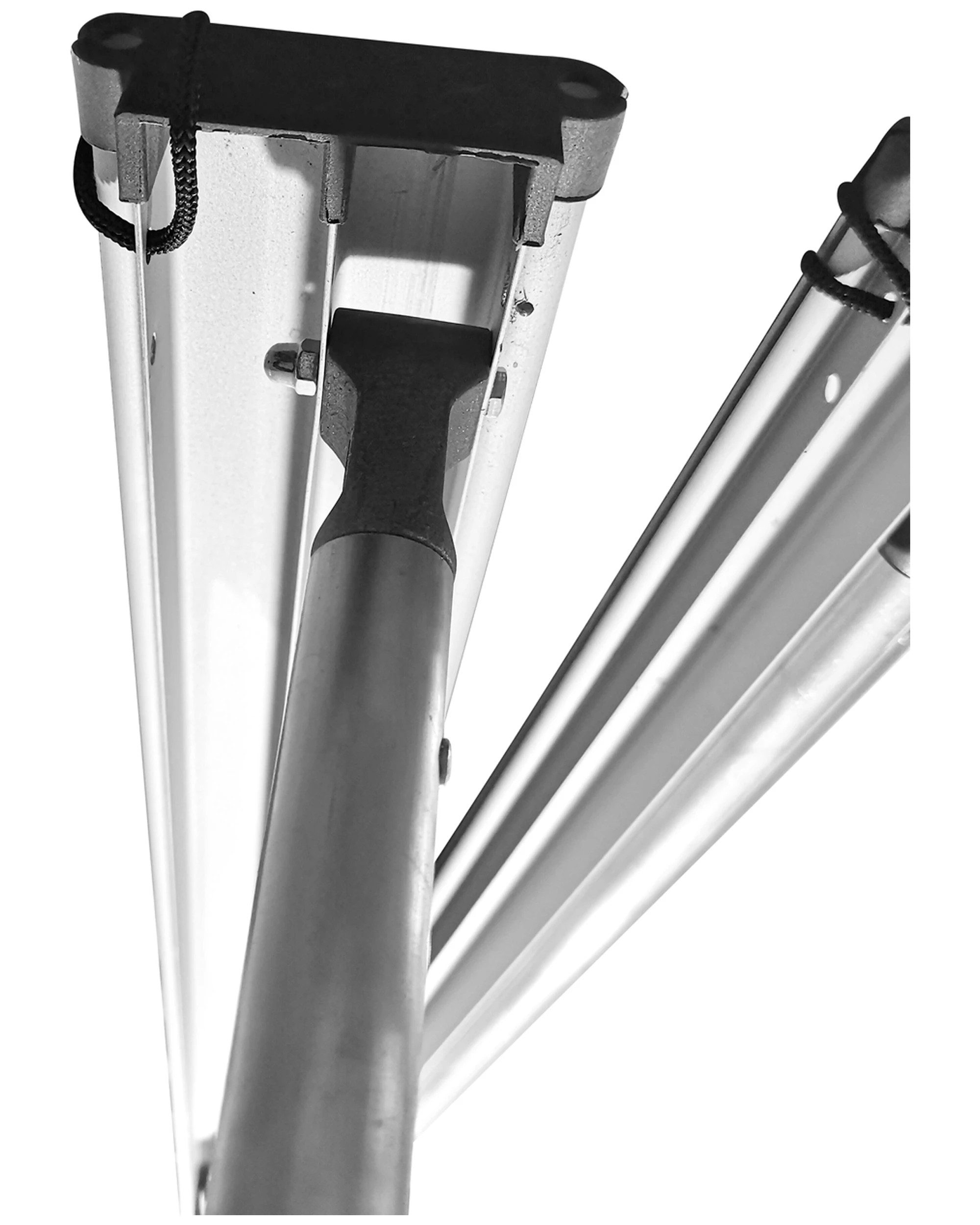 2 Wildtrak Evo 250 Deluxe 2.5x2.5m 4WD Side Awning 600D Canvas UV Protection - Grey, 2 of 3