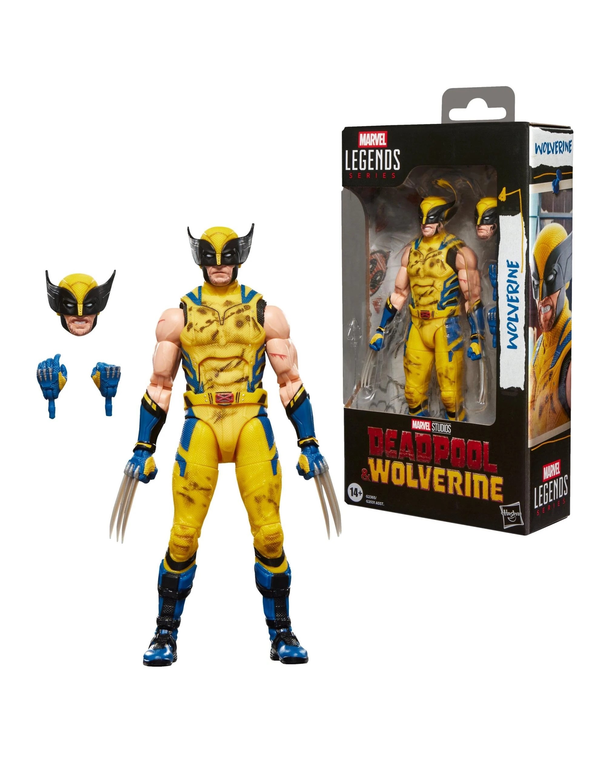 6 Marvel Legends Series: Deadpool and Wolverine: Wolverine, 6 of 6