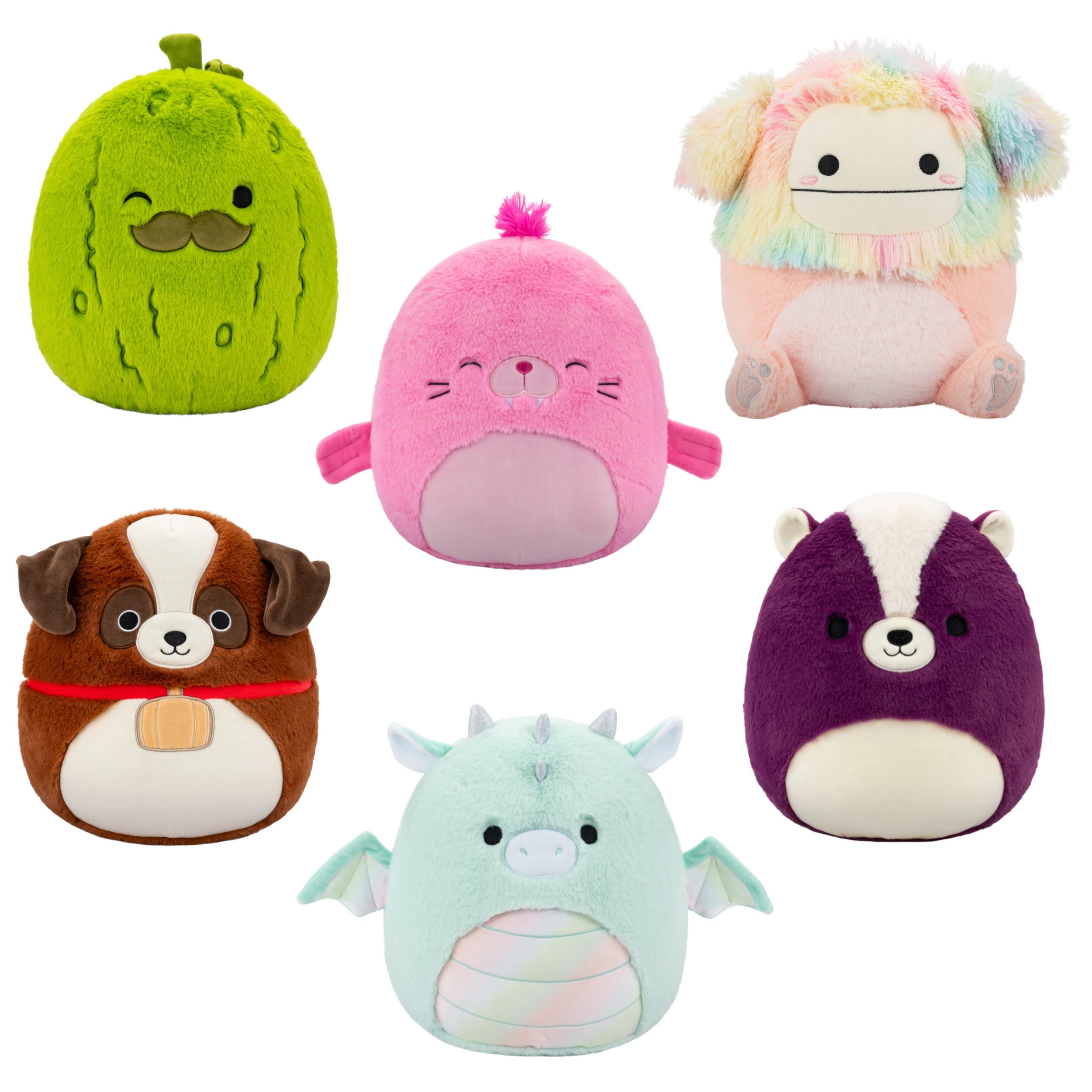 1 30cm Original Squishmallows Fuzzamallows Plush Toy - Assorted, 1 of 7