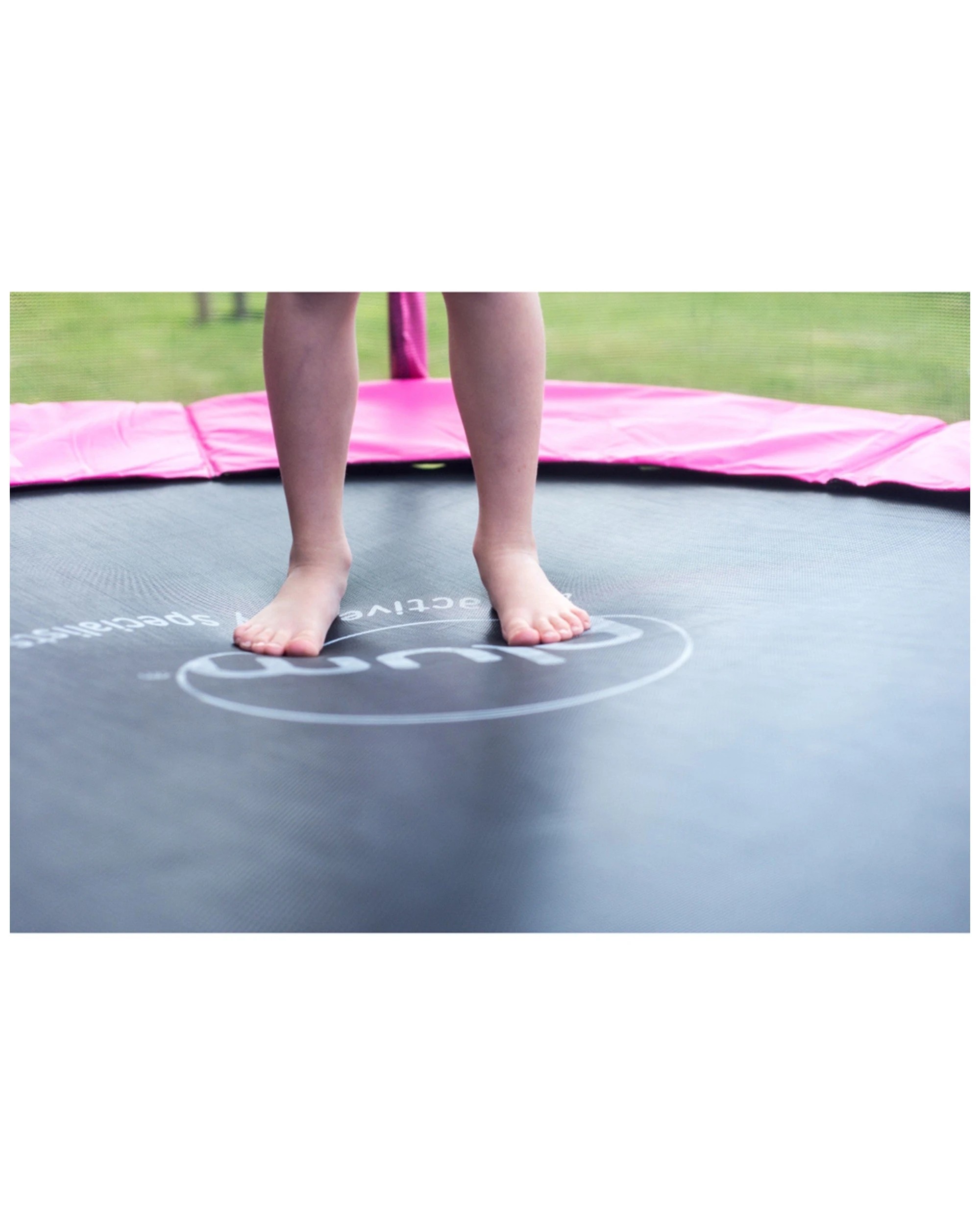4 Plum Play Au 6ft Junior Trampoline With Enclosure And Safety Pads 36cm Frame - Pink, 4 of 7