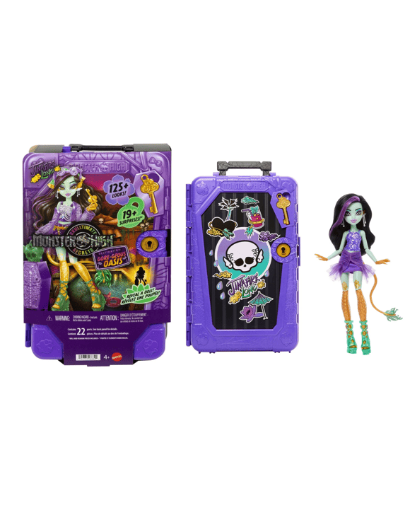 Monster High Skulltimate Secrets Gore-geous Oasis Jinafare Playset