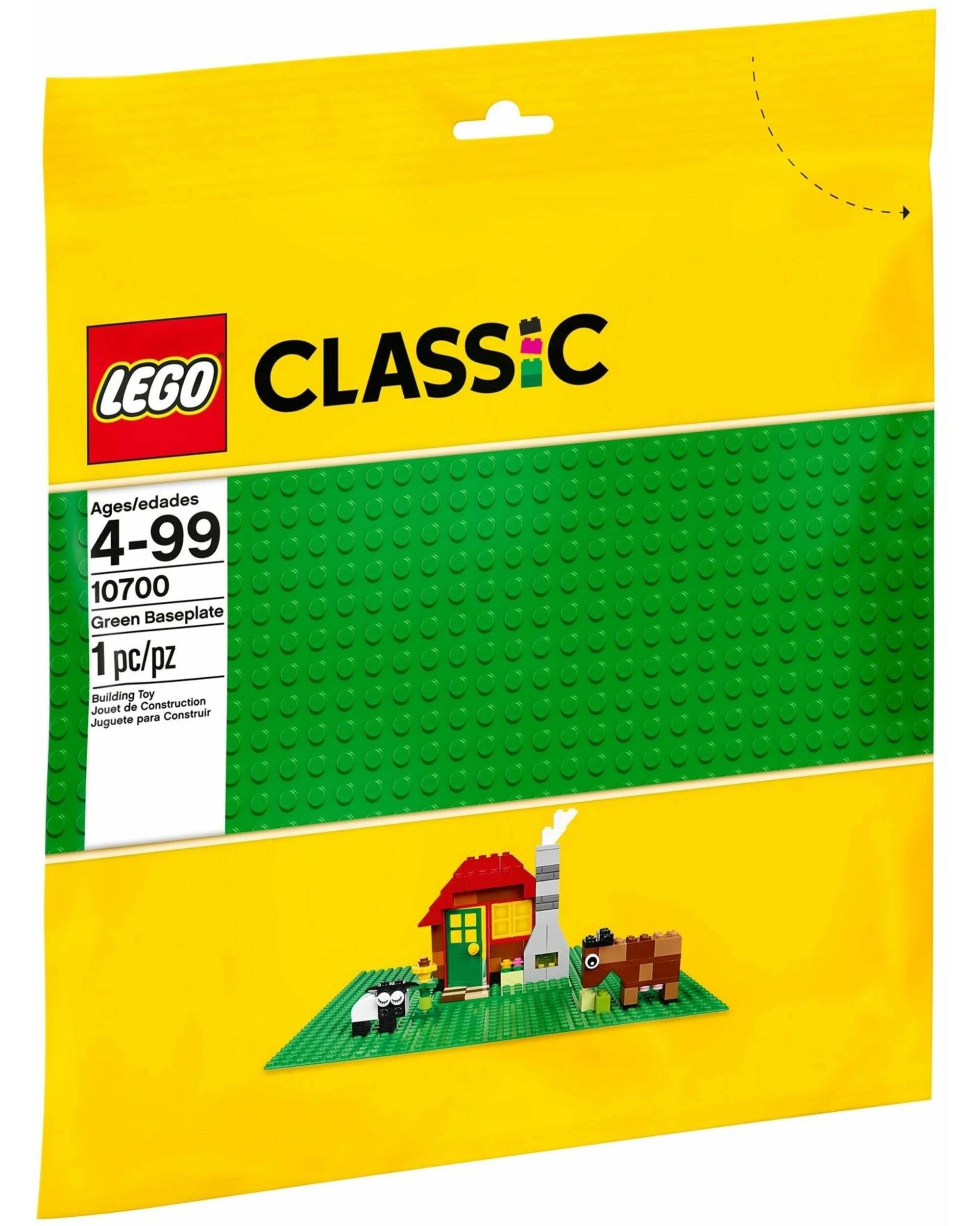 1 LEGO Classic 10700 Green Baseplate 32x32, 1 of 1