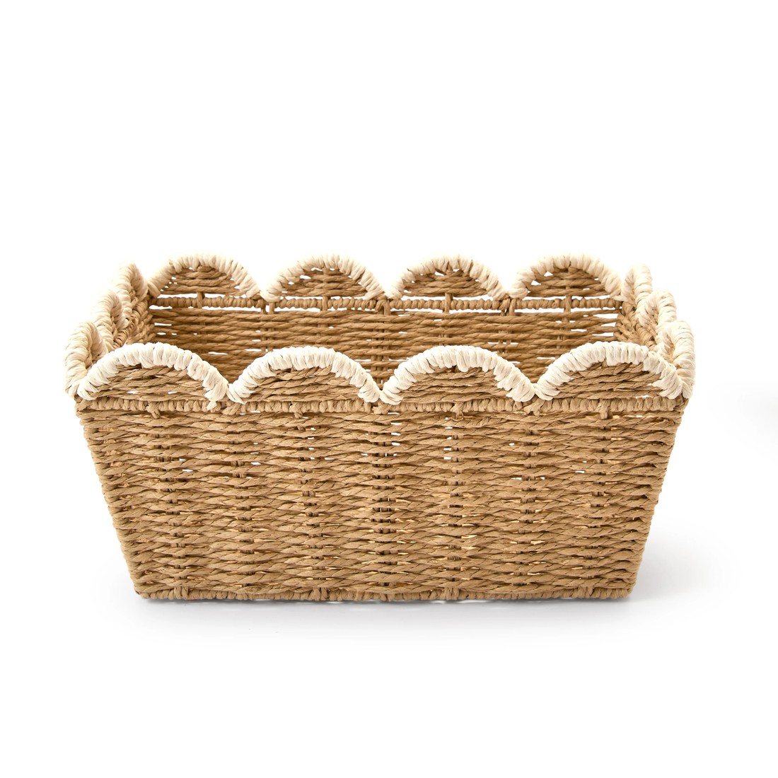 2 Wave Paper Rope Basket - Small, 2 of 7