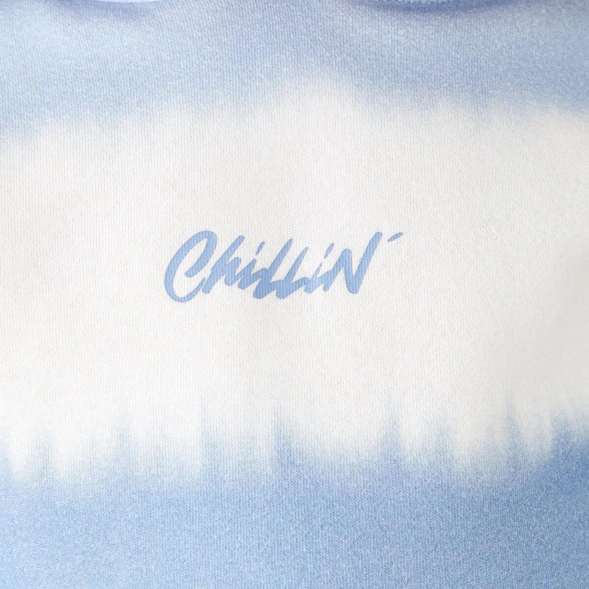 4 Print Hoodie Blu Tiedye, 4 of 8