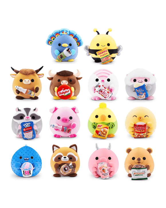 Zuru Snackles Super Sized Plush Toy - Assorted