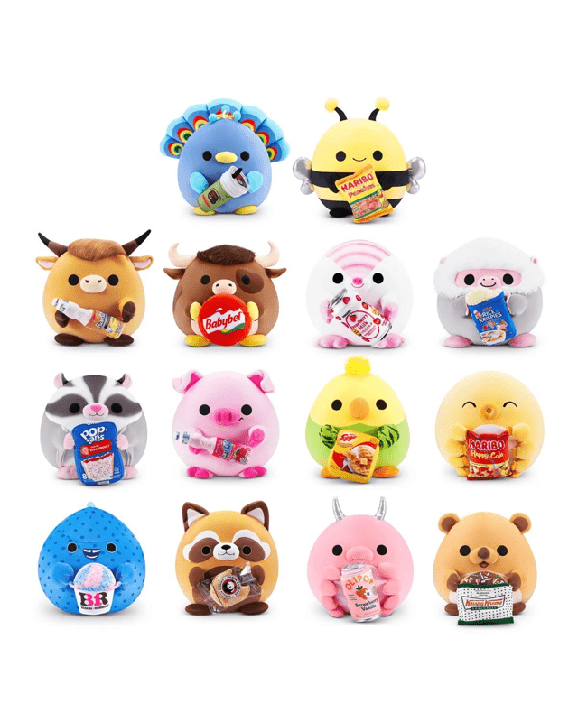 Zuru Snackles Super Sized Plush Toy - Asso