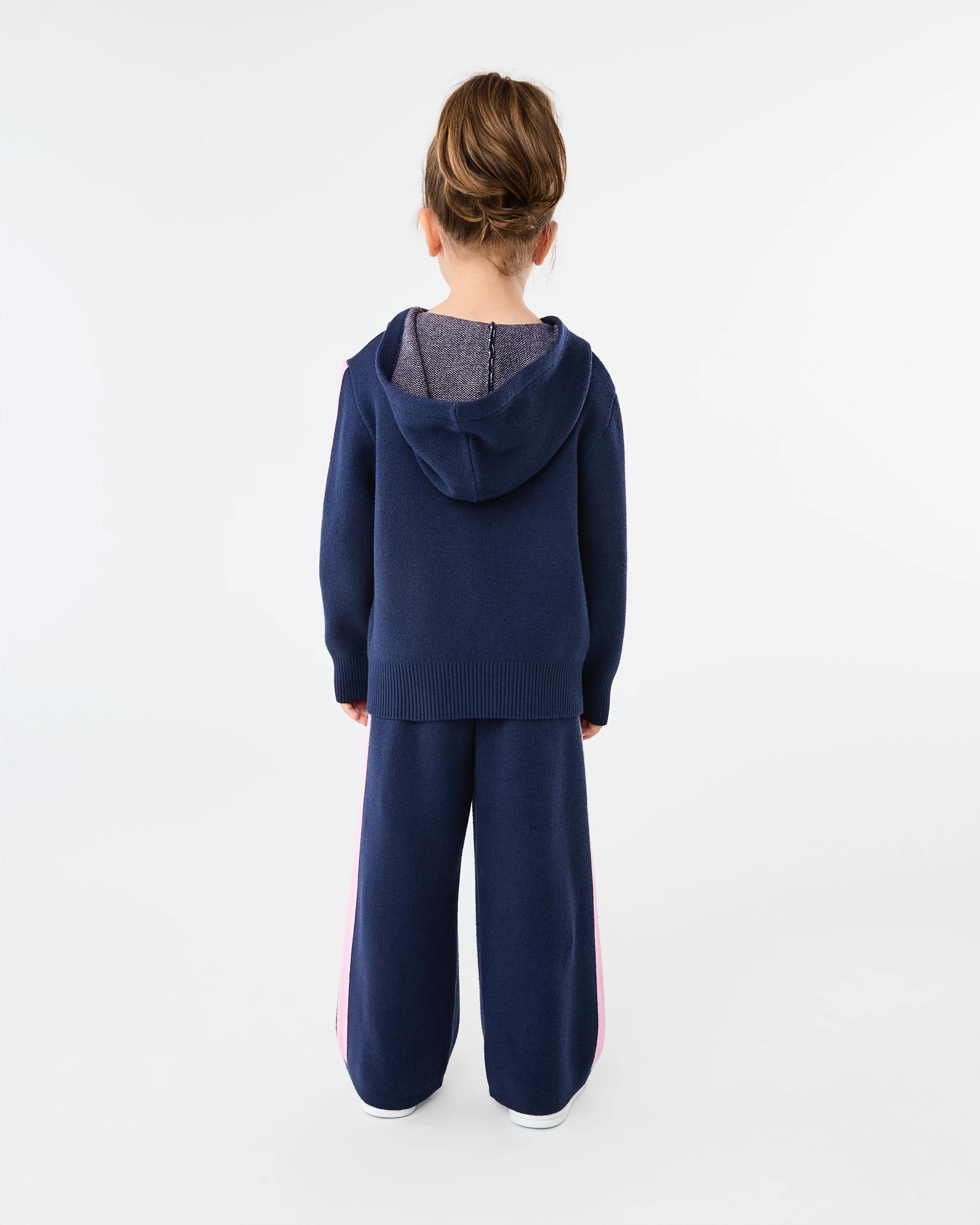 6 Bonded Knit Pants Dress Navy, 6 of 6