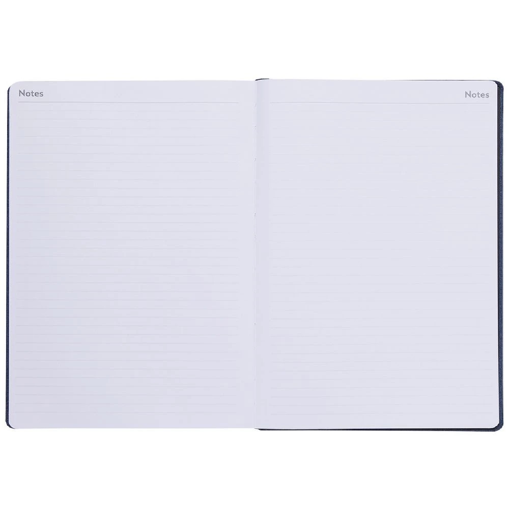 5 Otto A4 Recycled Day to Page Undated Diary Navy, 5 of 6