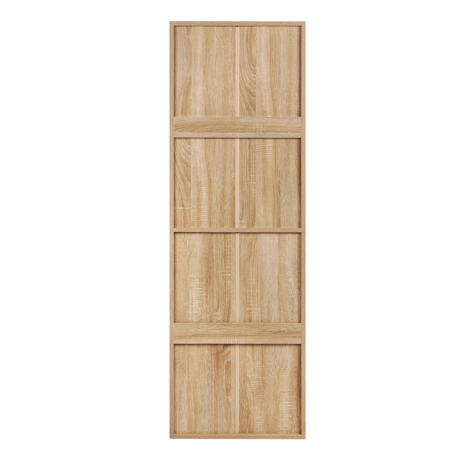 6 Alfordson Wardrobe 5 Shelves Clothes Storage Cabinet - Oak, 6 of 10
